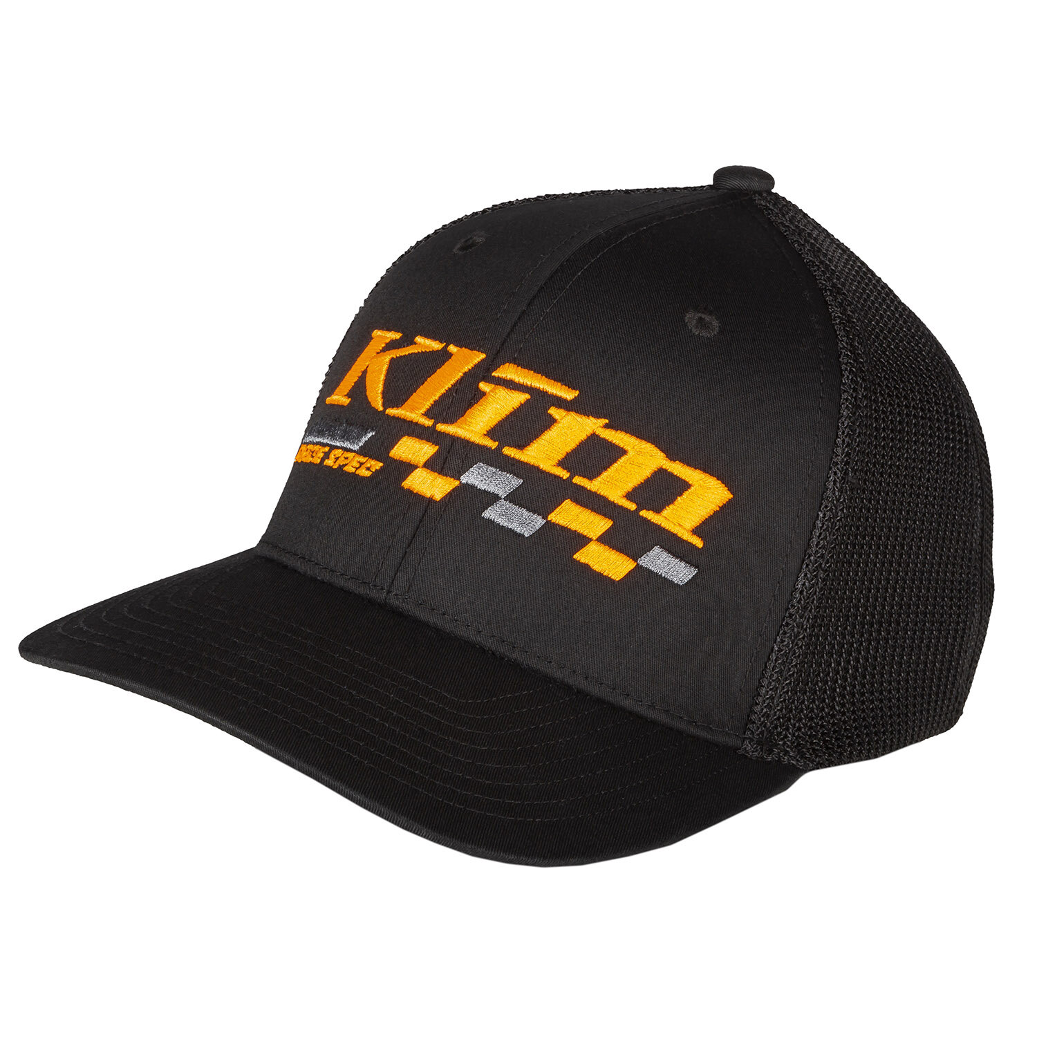 Race Spec Hat ONE SIZE FITS ALL Black Strike Orange