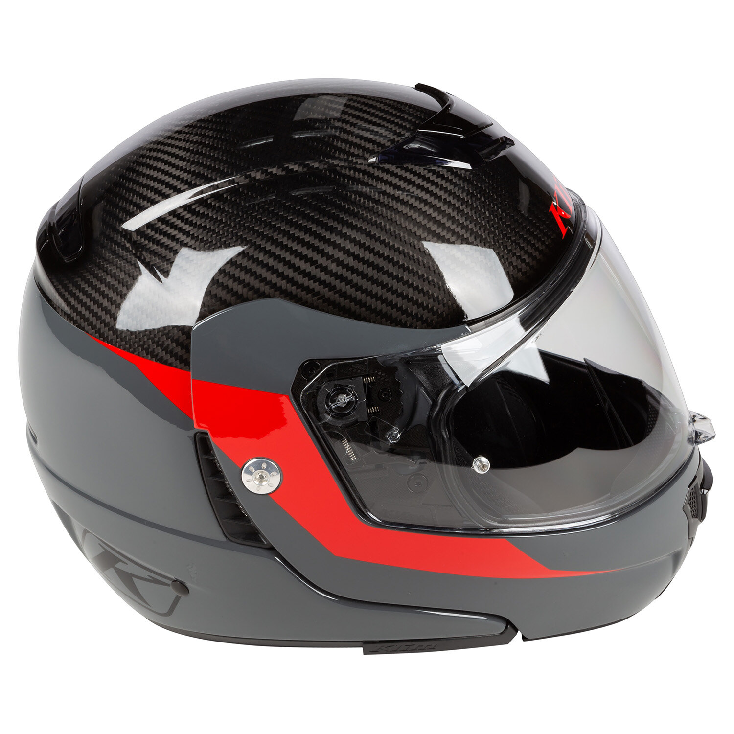 TK1200 Karbon Modular Helmet ECE/DOT SM Gloss White