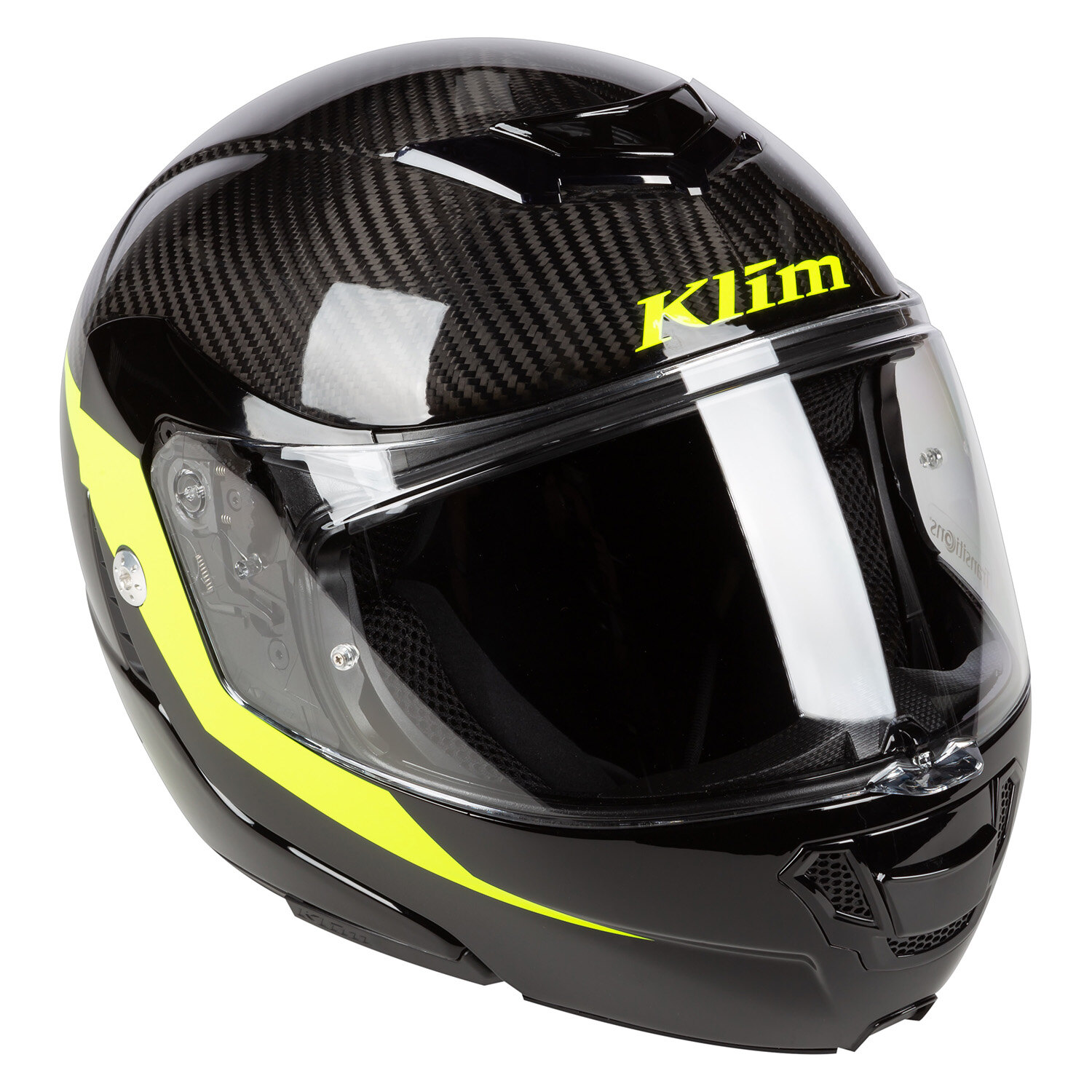 TK1200 Karbon Modular Helmet ECE/DOT SM Gloss White