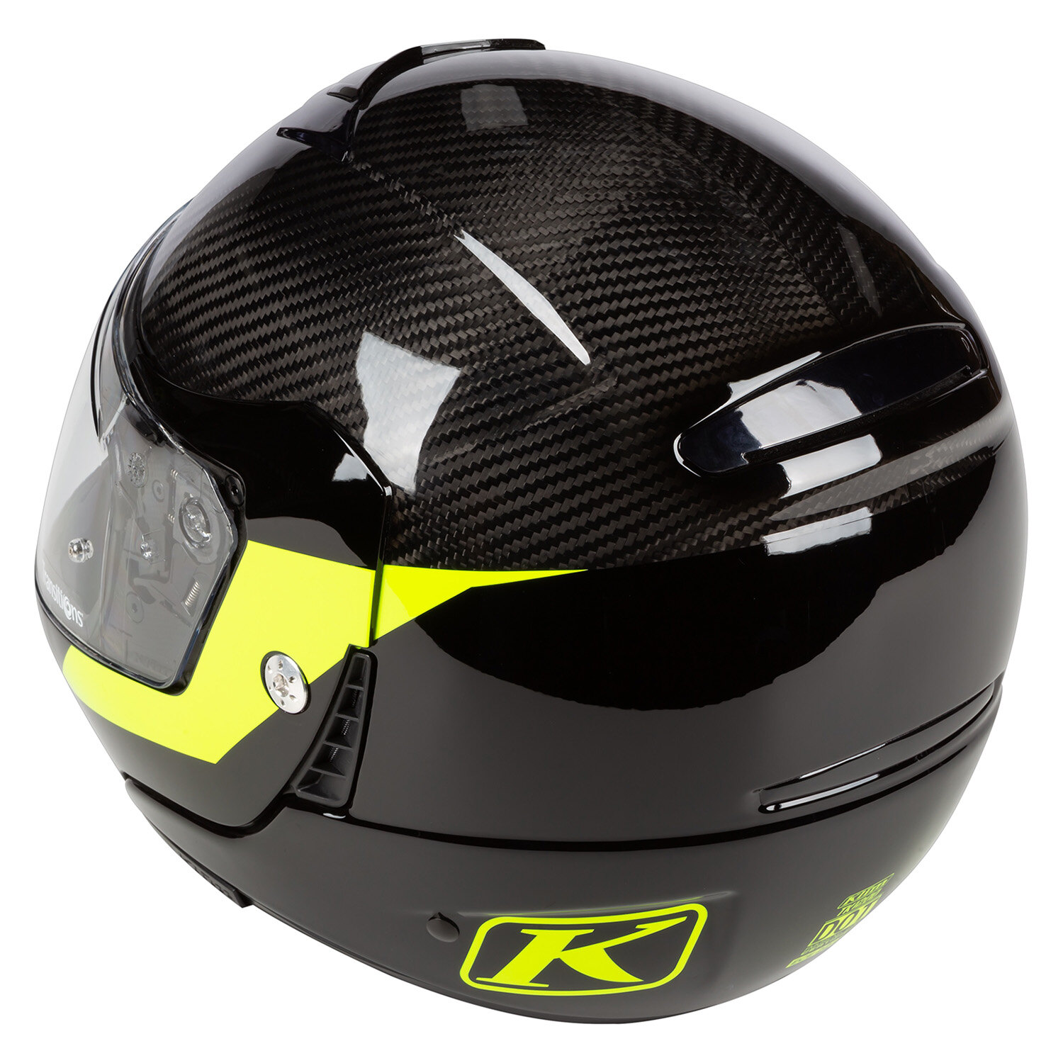 TK1200 Karbon Modular Helmet ECE/DOT SM Gloss White