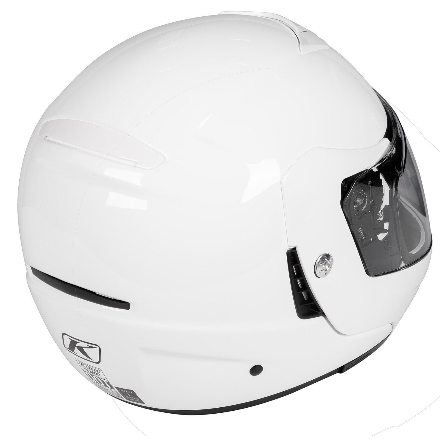 TK1200 Karbon Modular Helmet ECE/DOT SM Gloss White