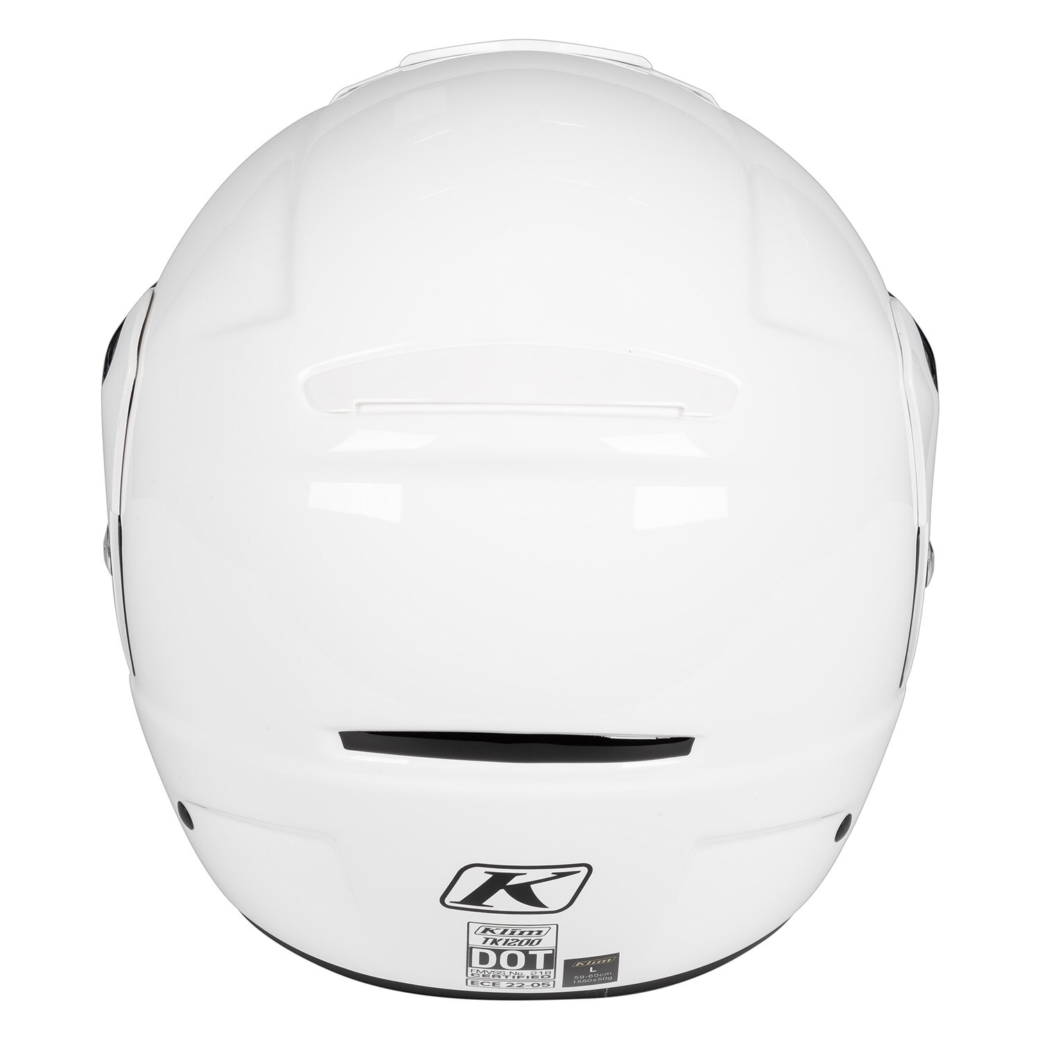 TK1200 Karbon Modular Helmet ECE/DOT SM Gloss White