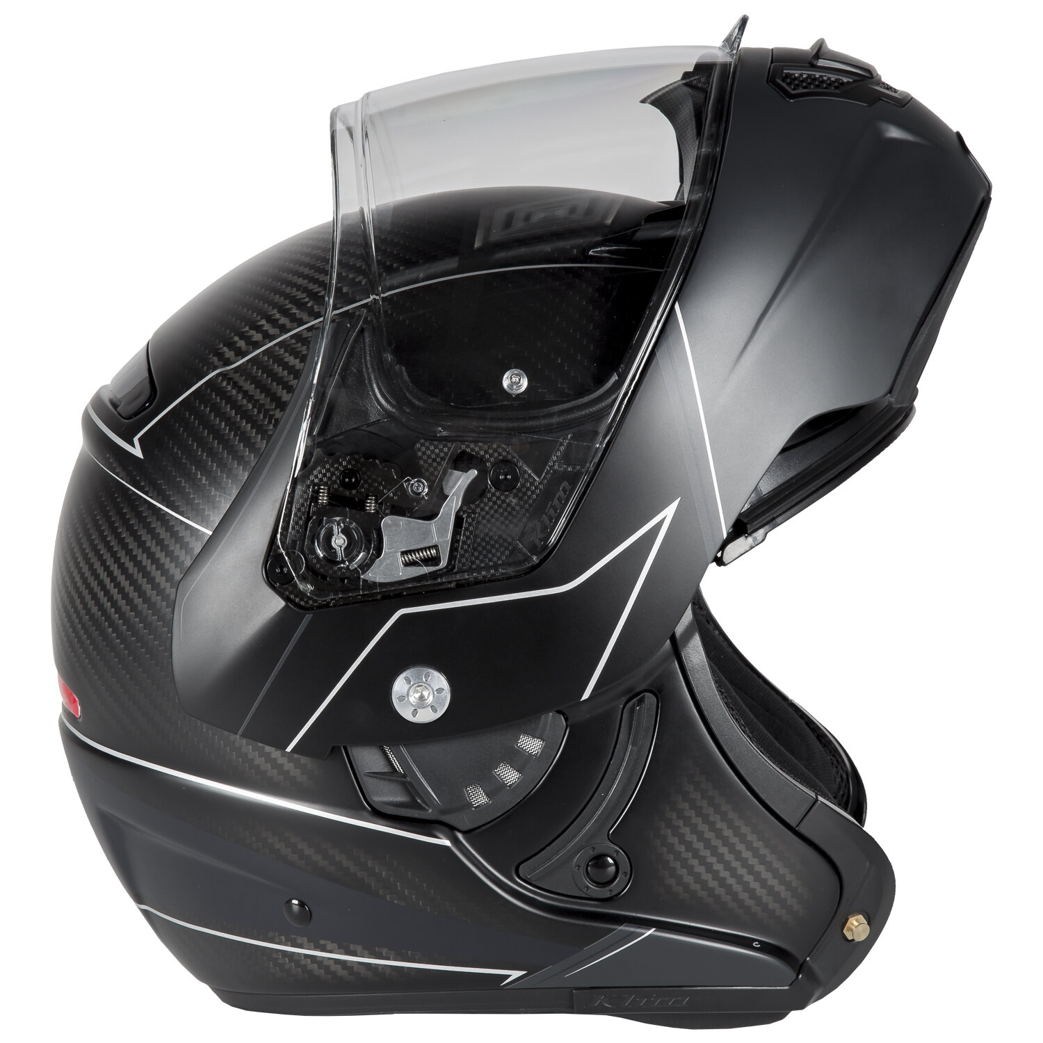 TK1200 Karbon Modular Helmet ECE/DOT SM Gloss White