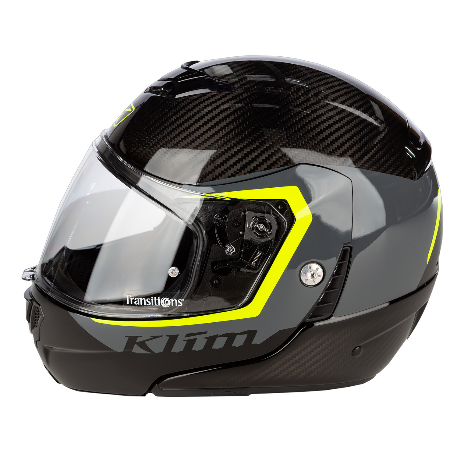 TK1200 Karbon Modular Helmet ECE/DOT SM Gloss White