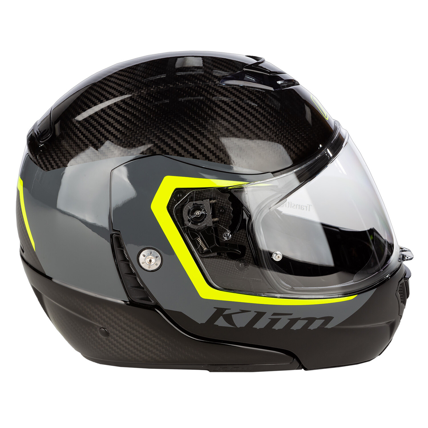 TK1200 Karbon Modular Helmet ECE/DOT SM Gloss White