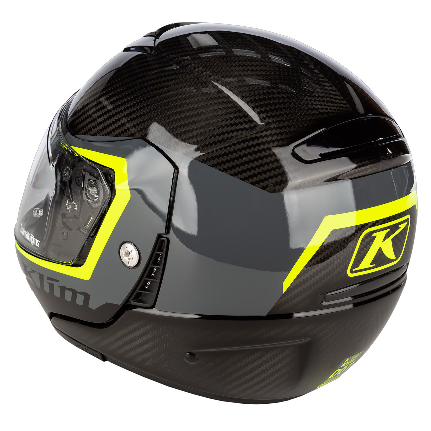 TK1200 Karbon Modular Helmet ECE/DOT SM Gloss White