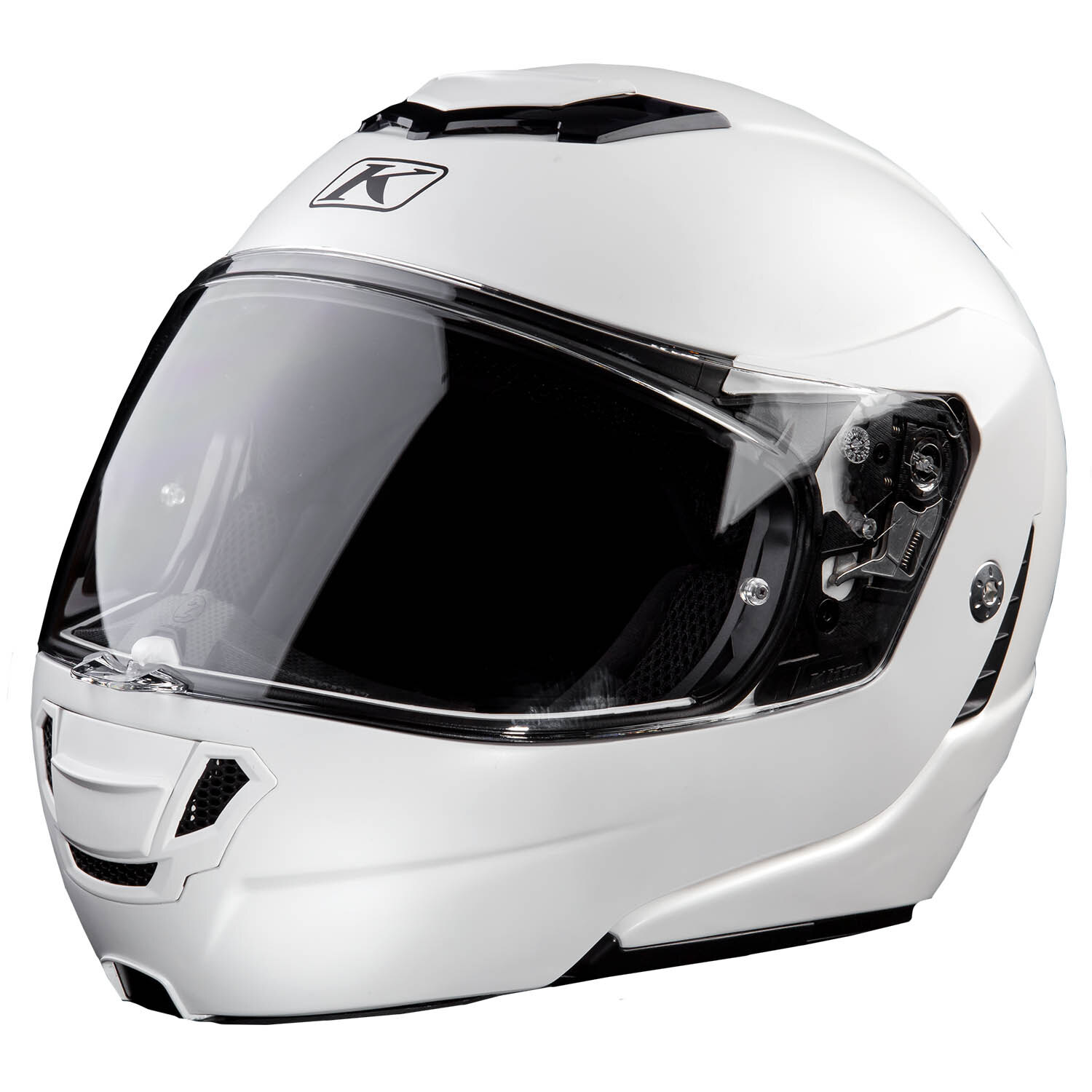 TK1200 Karbon Modular Helmet ECE/DOT SM Gloss White