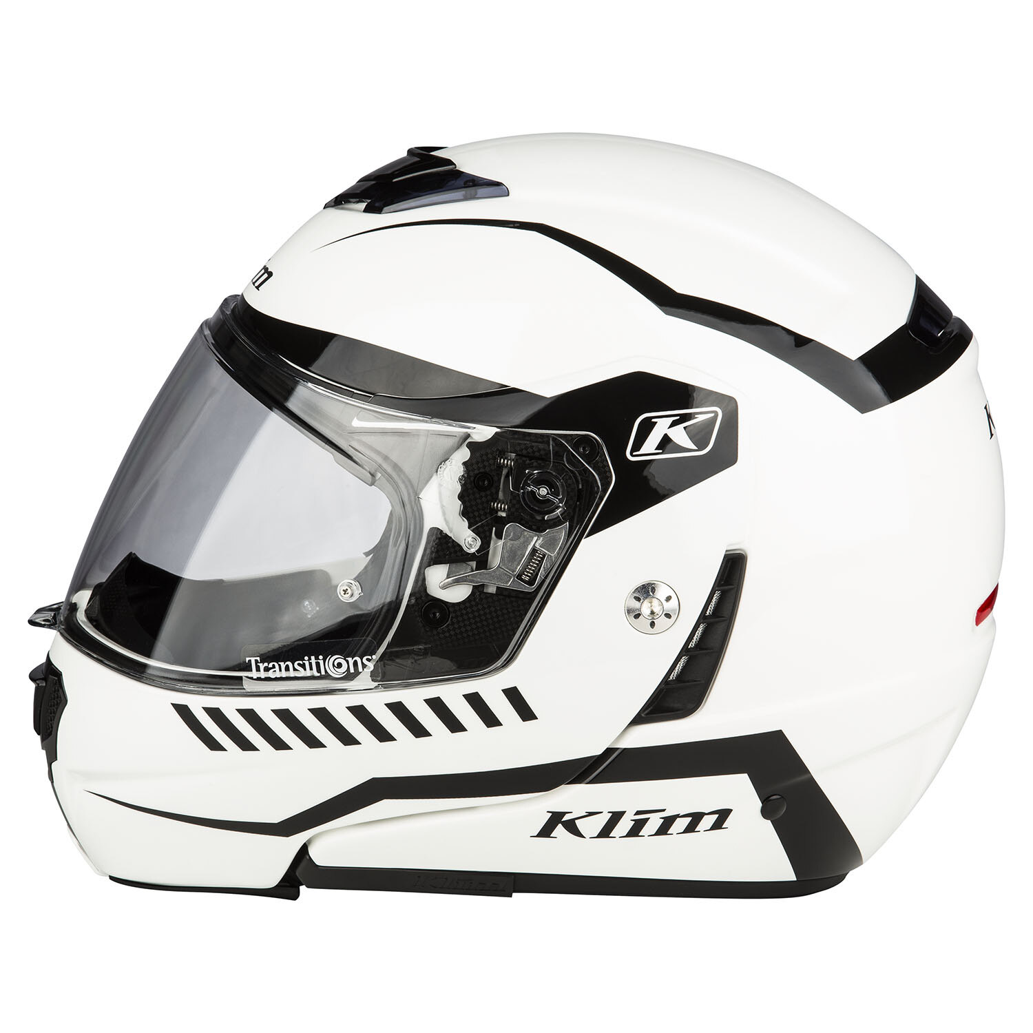 TK1200 Karbon Modular Helmet ECE/DOT SM Gloss White