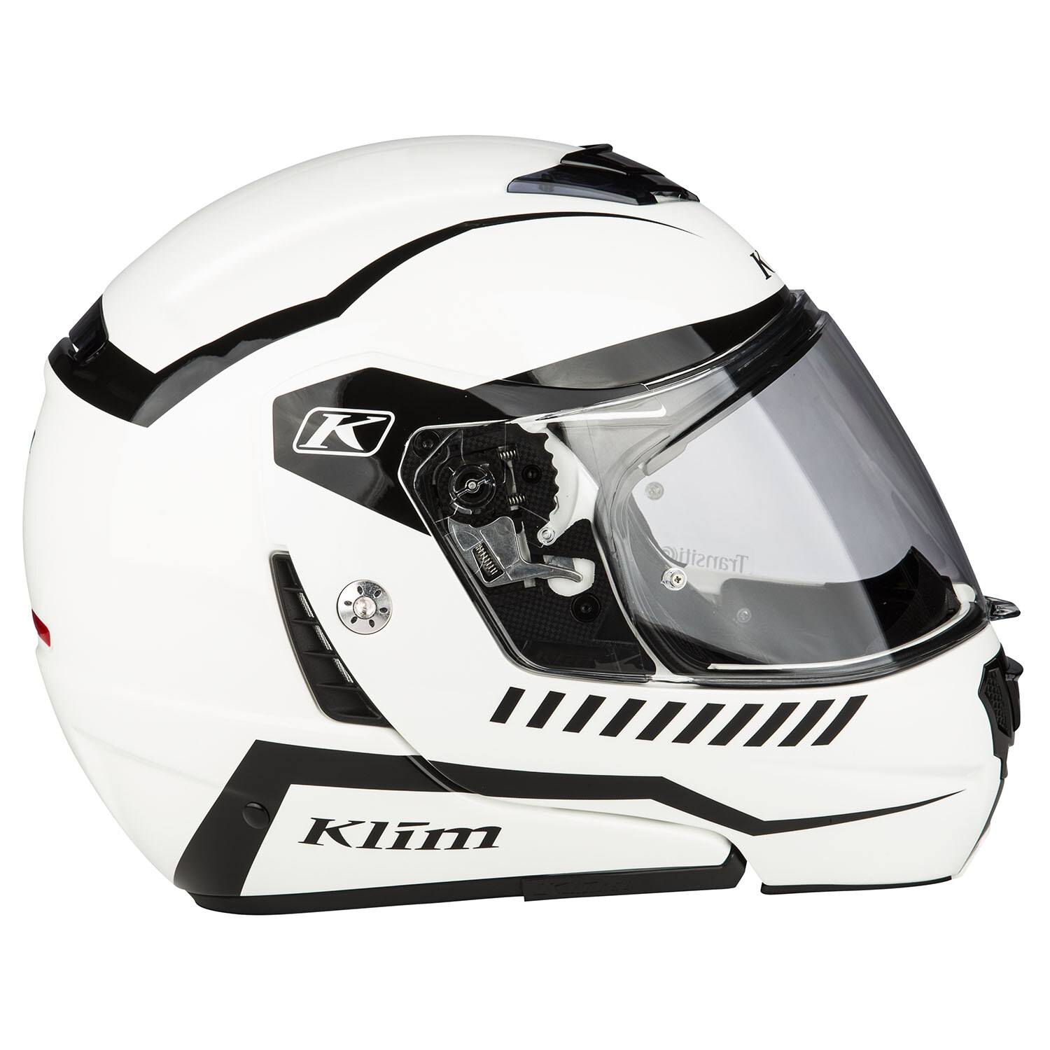 TK1200 Karbon Modular Helmet ECE/DOT SM Gloss White