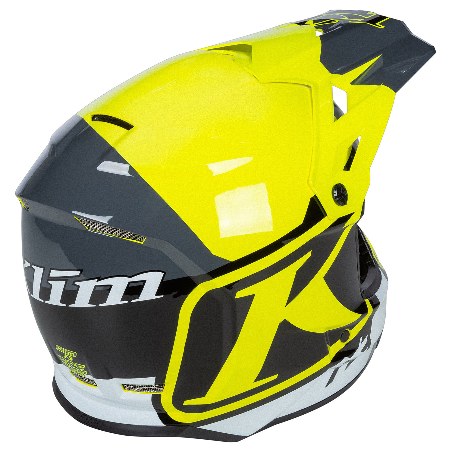 F3 Helmet ECE (Non Current) LG Recoil Hi Vis