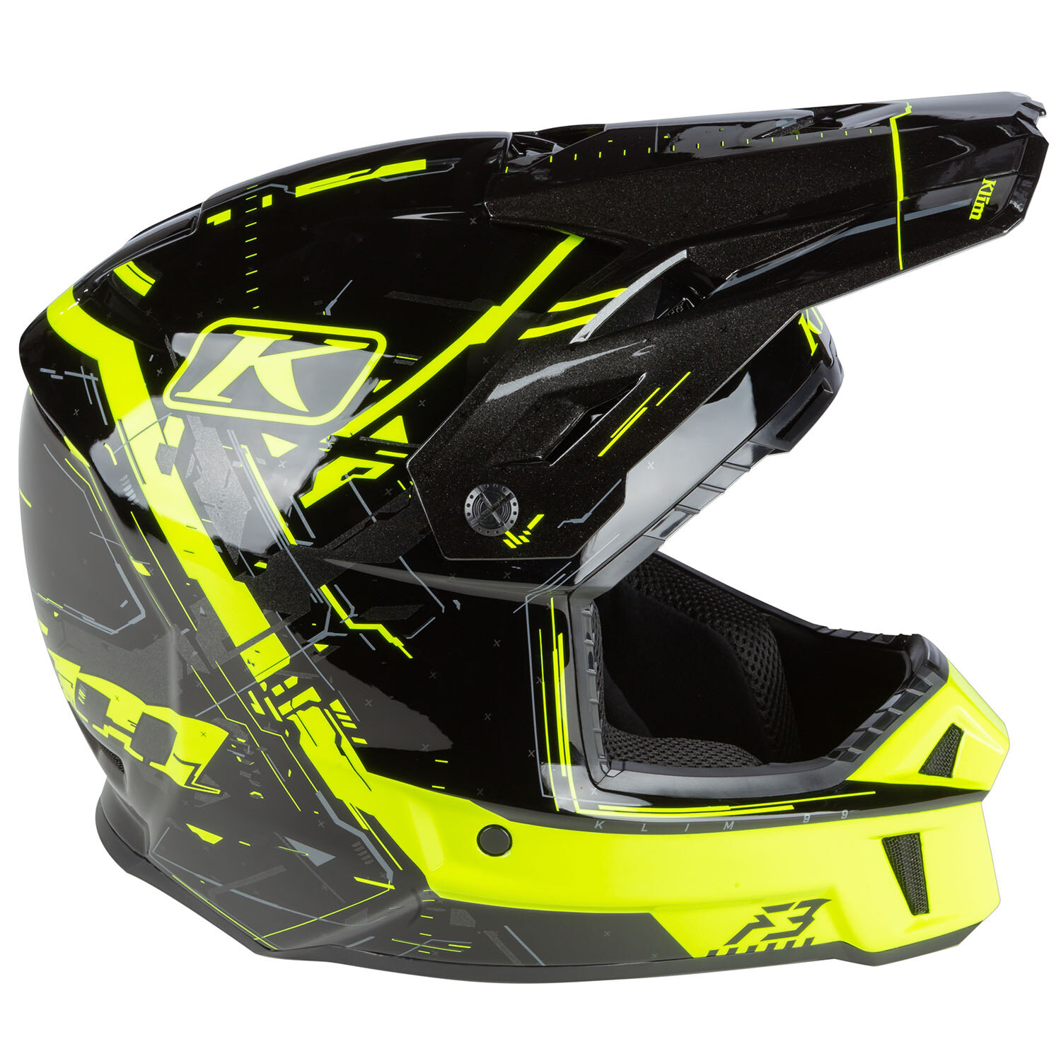 F3 Helmet ECE (Non Current) LG Recoil Hi Vis