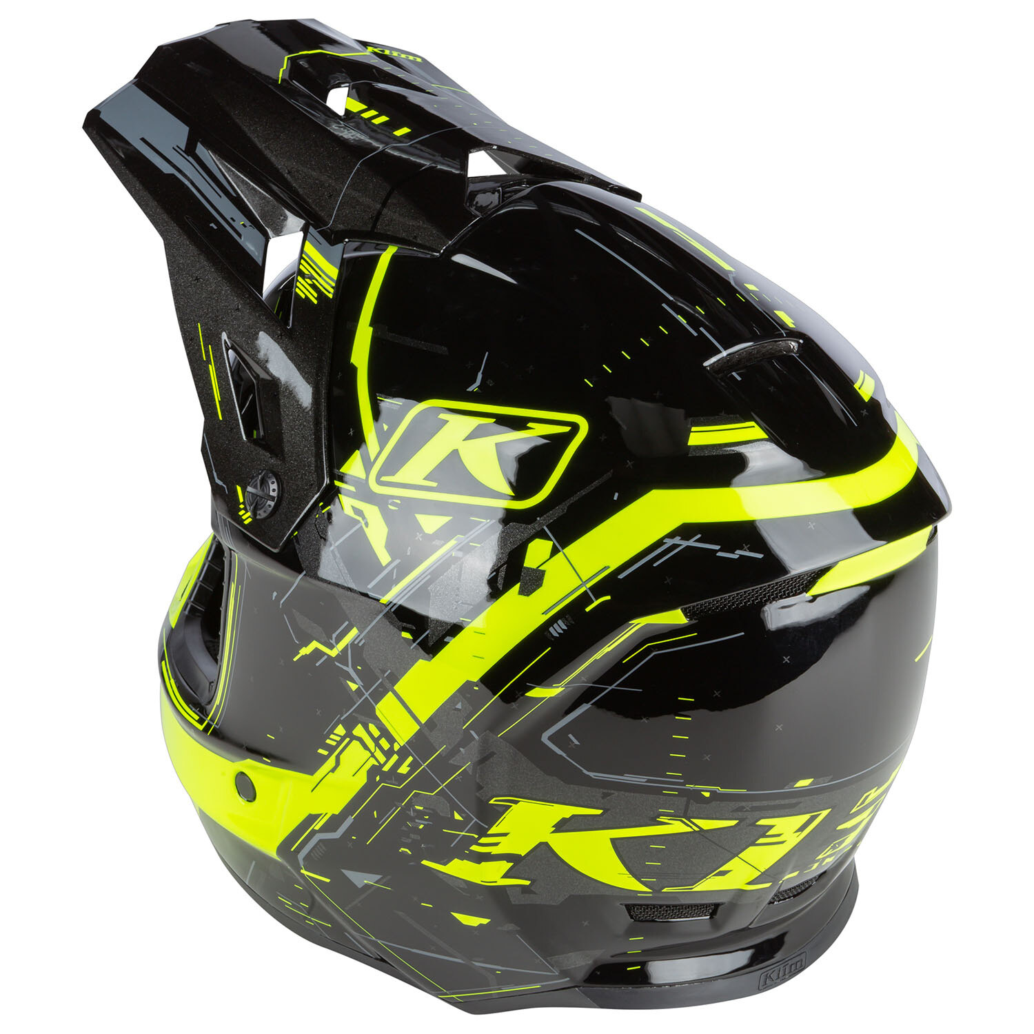 F3 Helmet ECE (Non Current) LG Recoil Hi Vis