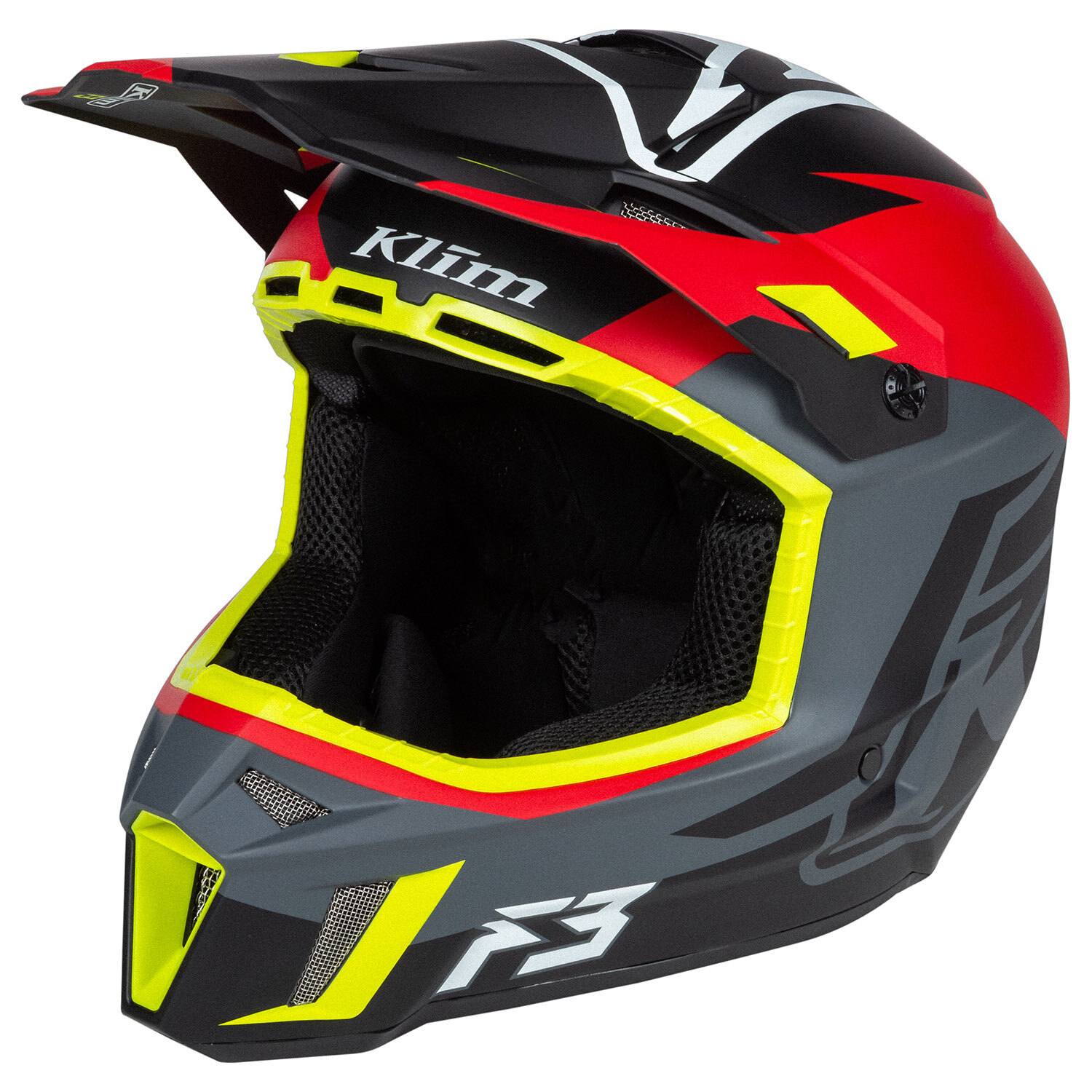 F3 Helmet ECE (Non Current) LG Recoil Hi Vis