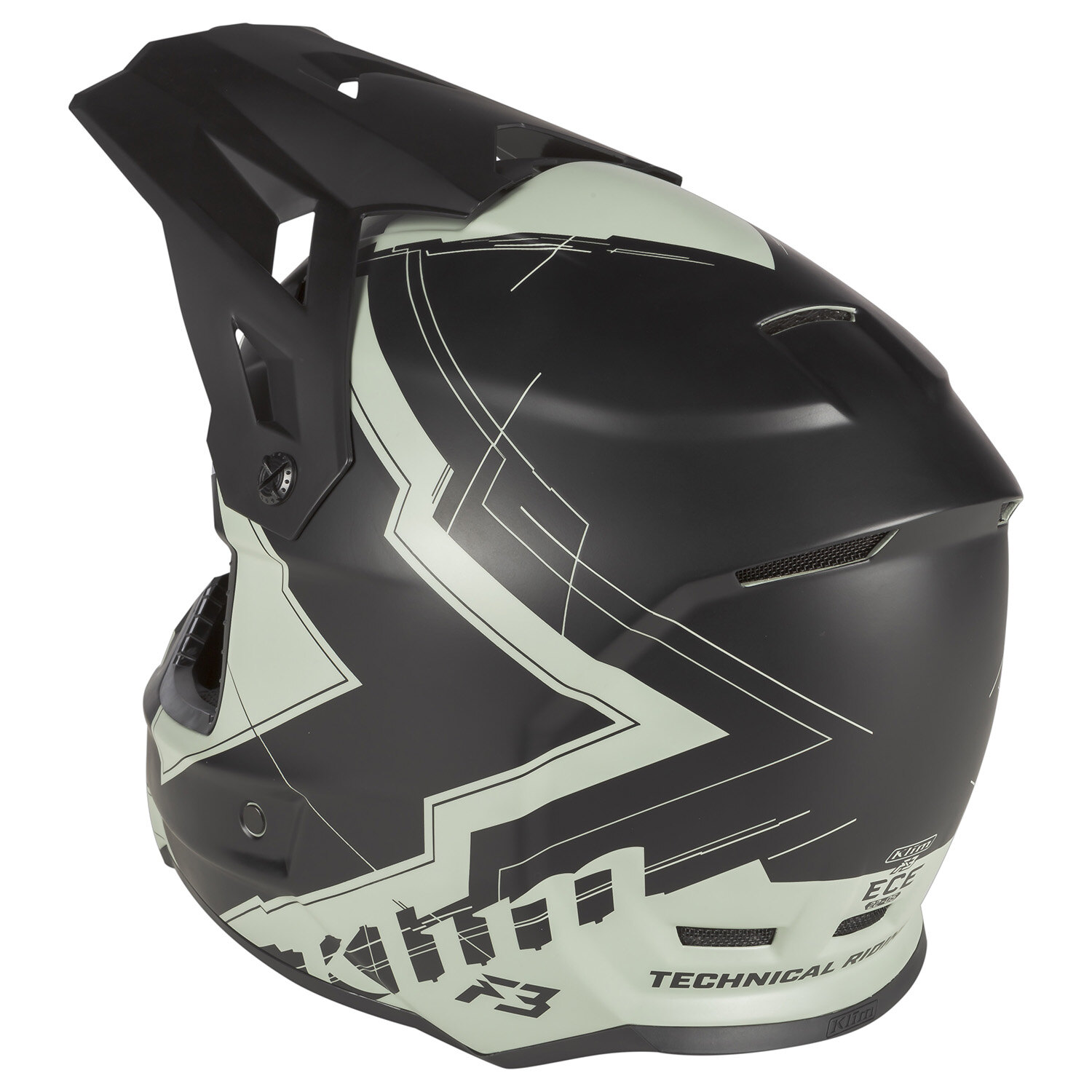 F3 Helmet ECE (Non Current) LG Recoil Hi Vis