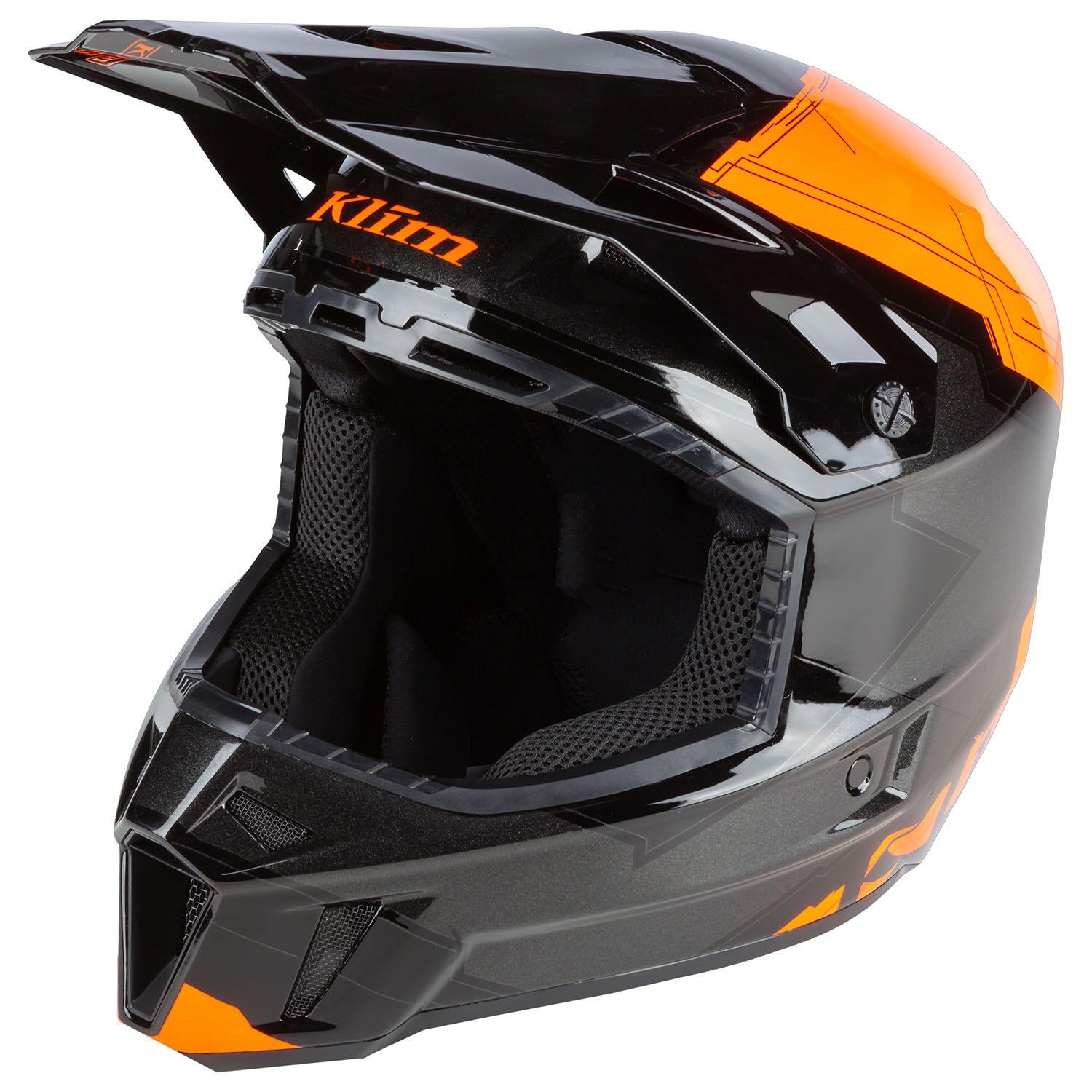 F3 Helmet ECE (Non Current) LG Recoil Hi Vis