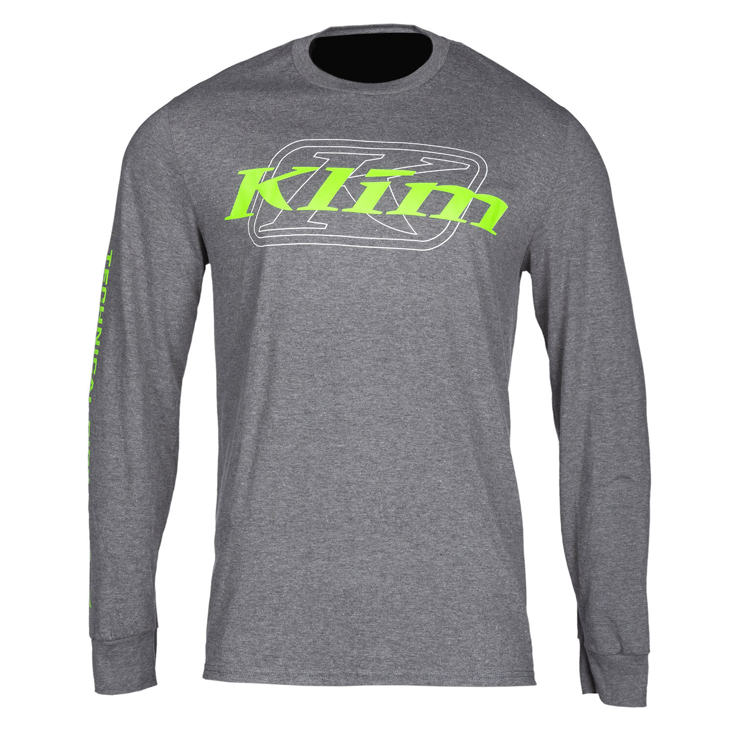 K Corp LS T SM Charcoal Electrik Gecko