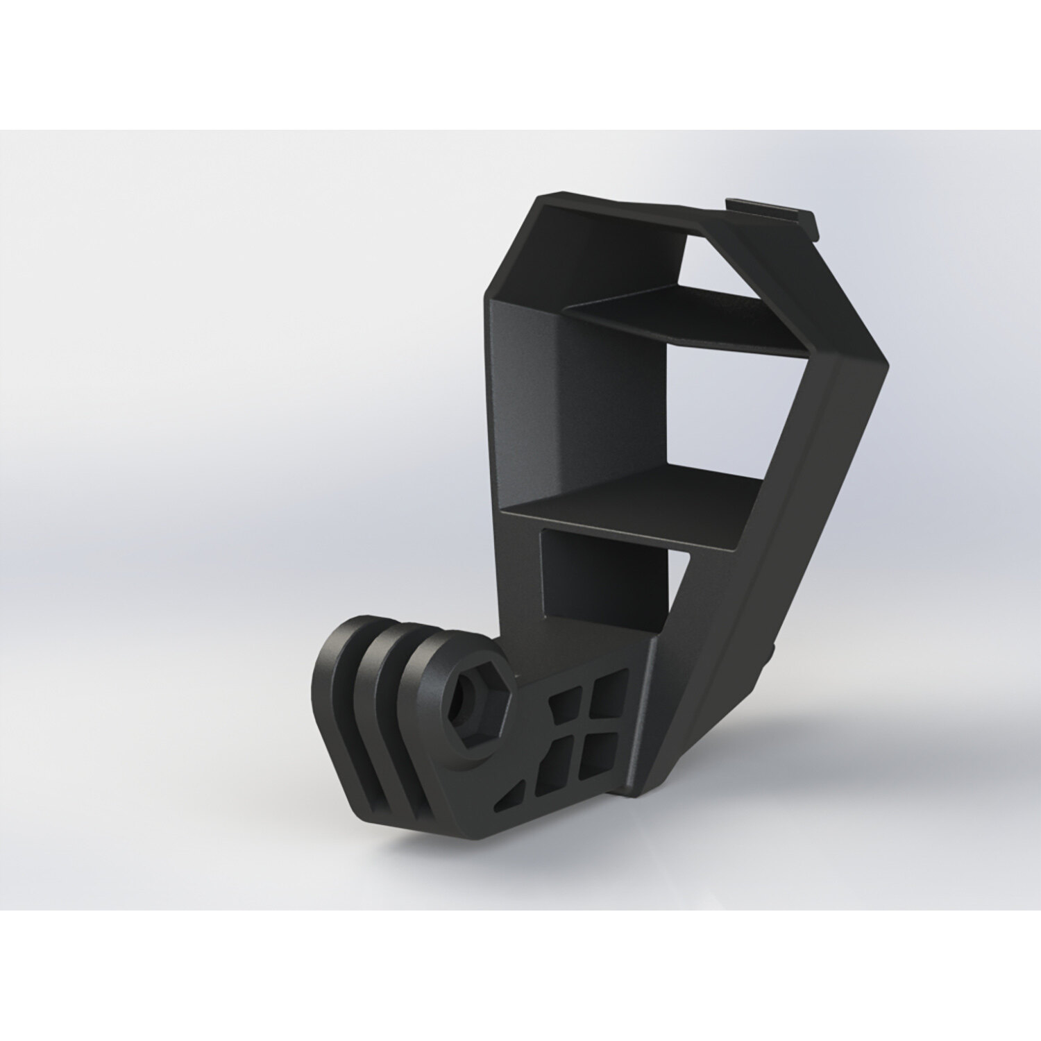 F5 Chin Vent Camera Mount (Non Current) Black