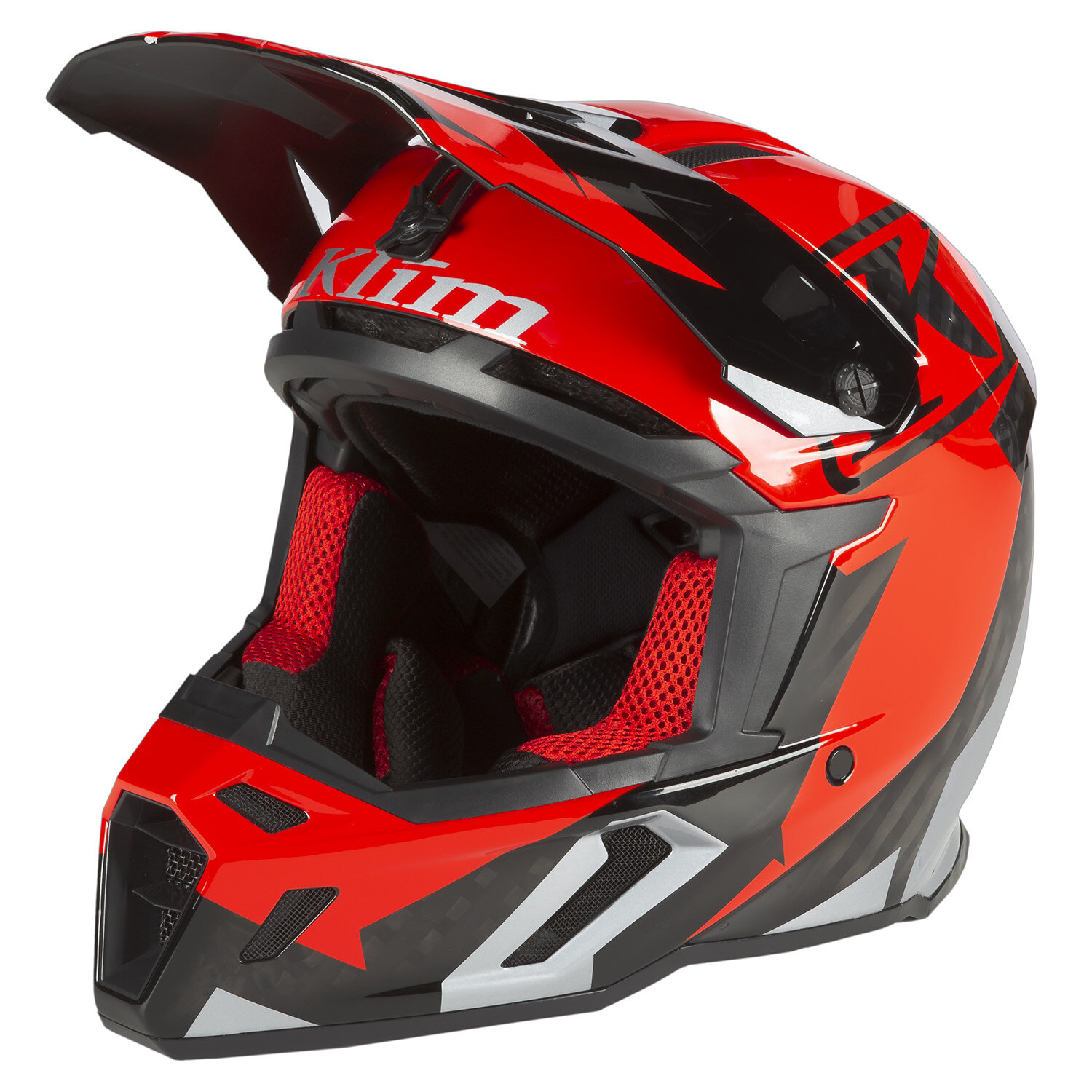 F5 Helmet ECE (Non Current) SM Shred High Risk Red