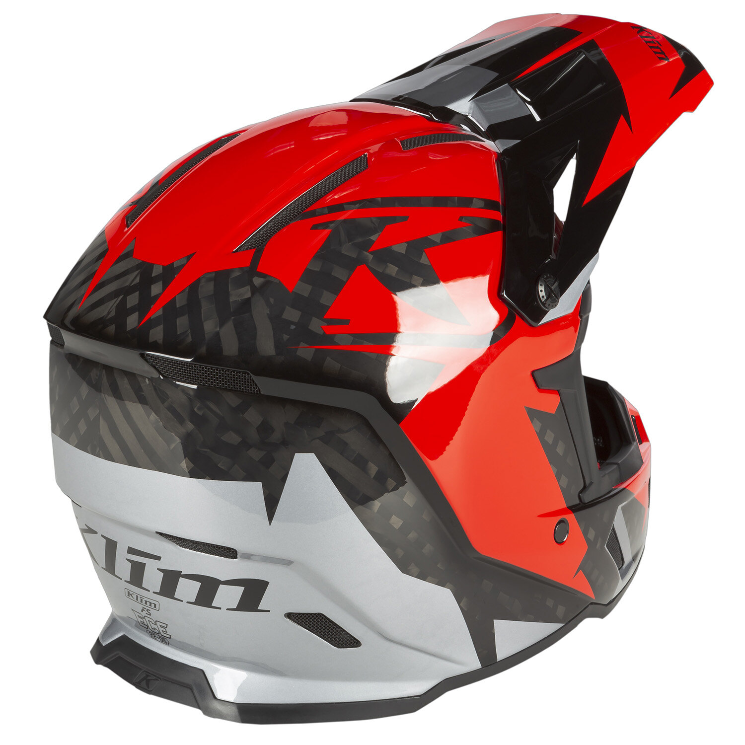 F5 Helmet ECE (Non Current) SM Shred High Risk Red