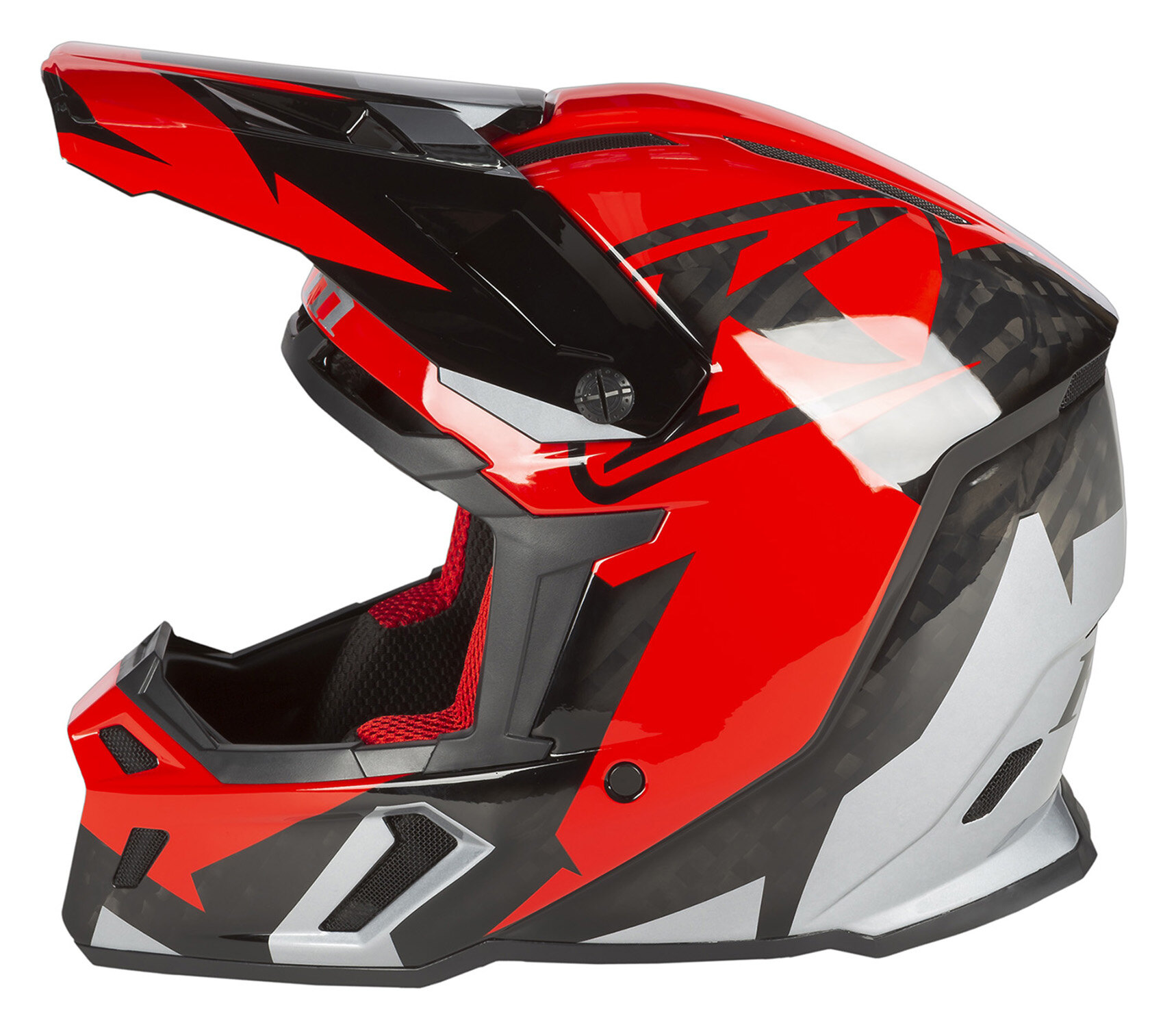 F5 Helmet ECE (Non Current) SM Shred High Risk Red