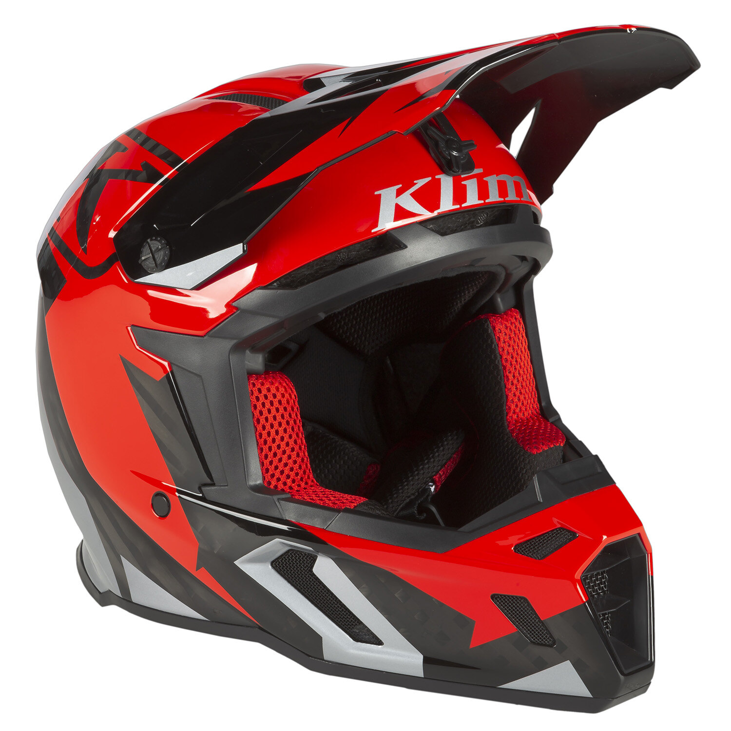 F5 Helmet ECE (Non Current) SM Shred High Risk Red