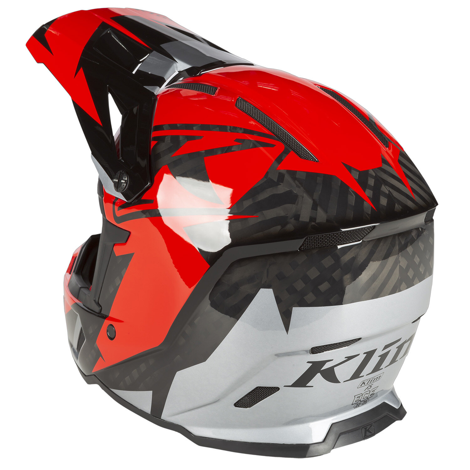 F5 Helmet ECE (Non Current) SM Shred High Risk Red