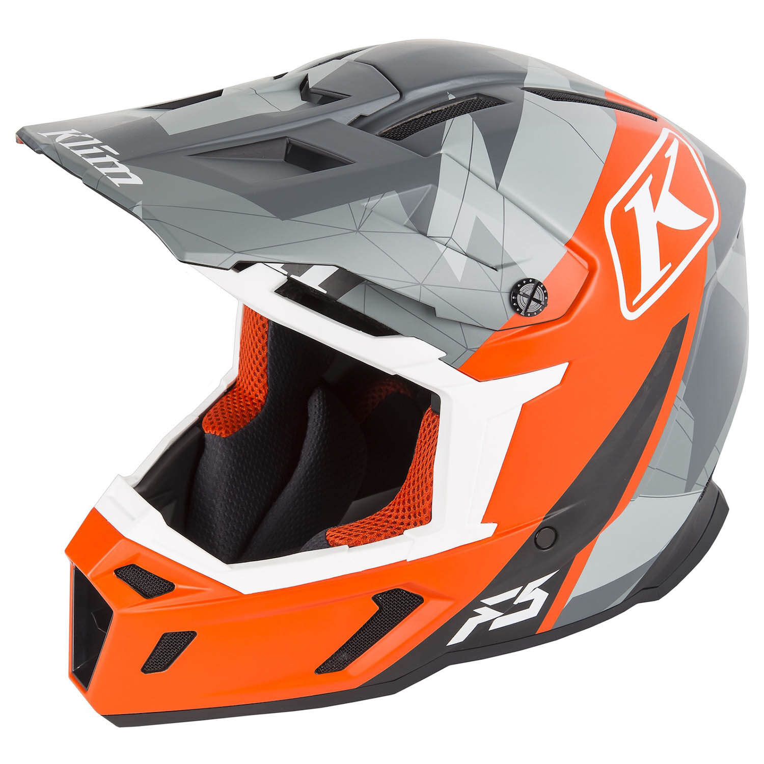 F5 Helmet ECE (Non Current) SM Shred High Risk Red