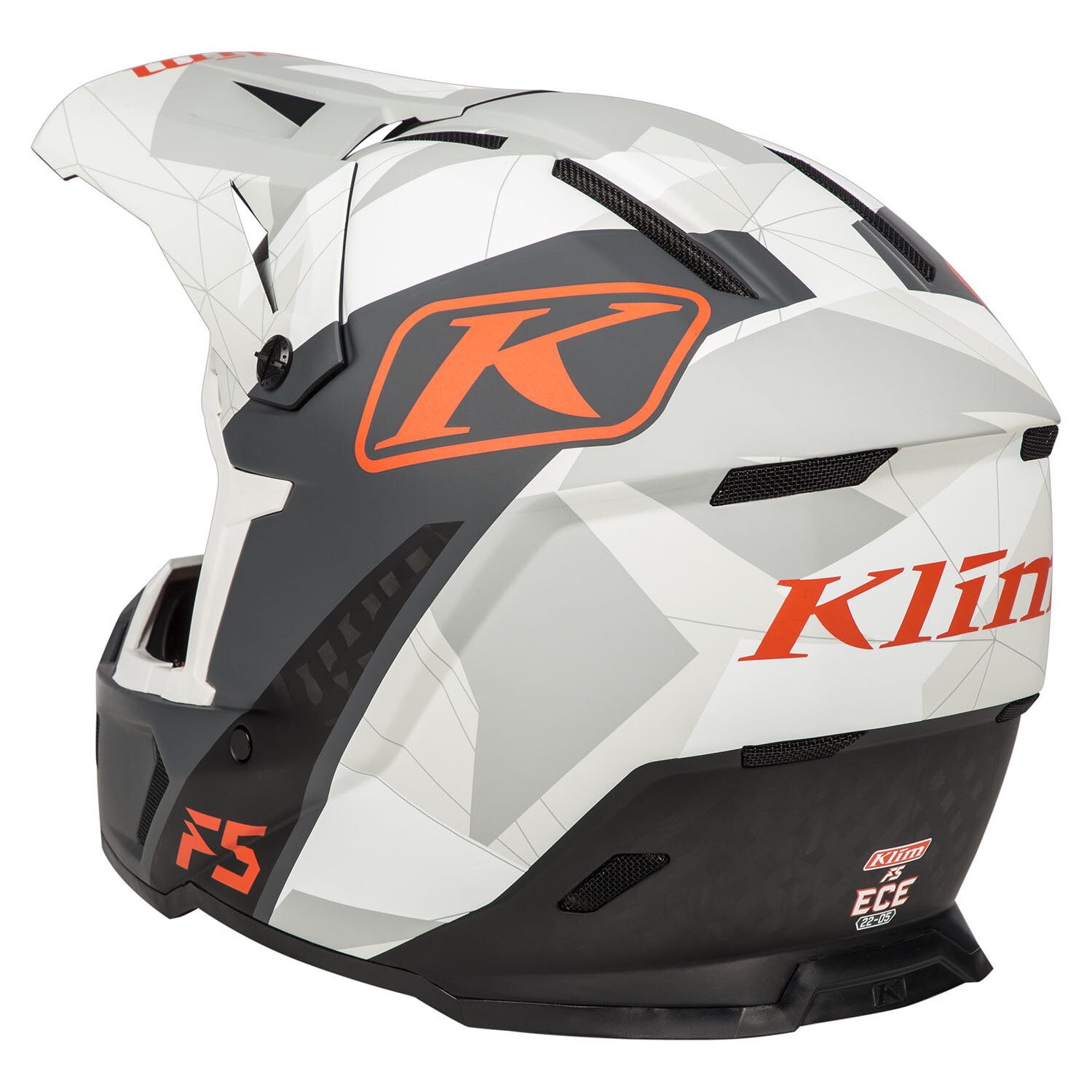 F5 Helmet ECE (Non Current) SM Shred High Risk Red