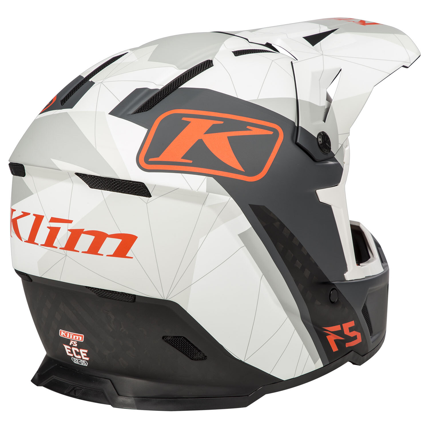 F5 Helmet ECE (Non Current) SM Shred High Risk Red