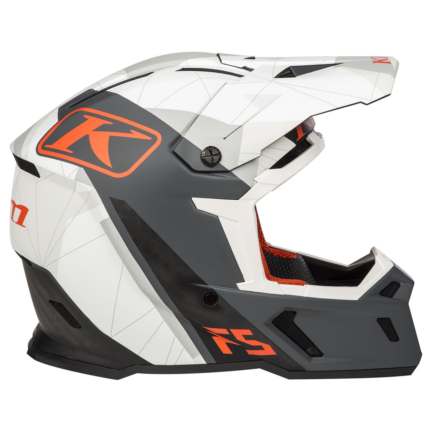 F5 Helmet ECE (Non Current) SM Shred High Risk Red