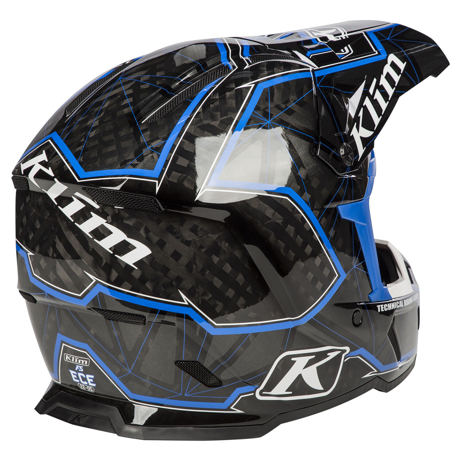 F5 Helmet ECE (Non Current) SM Shred High Risk Red