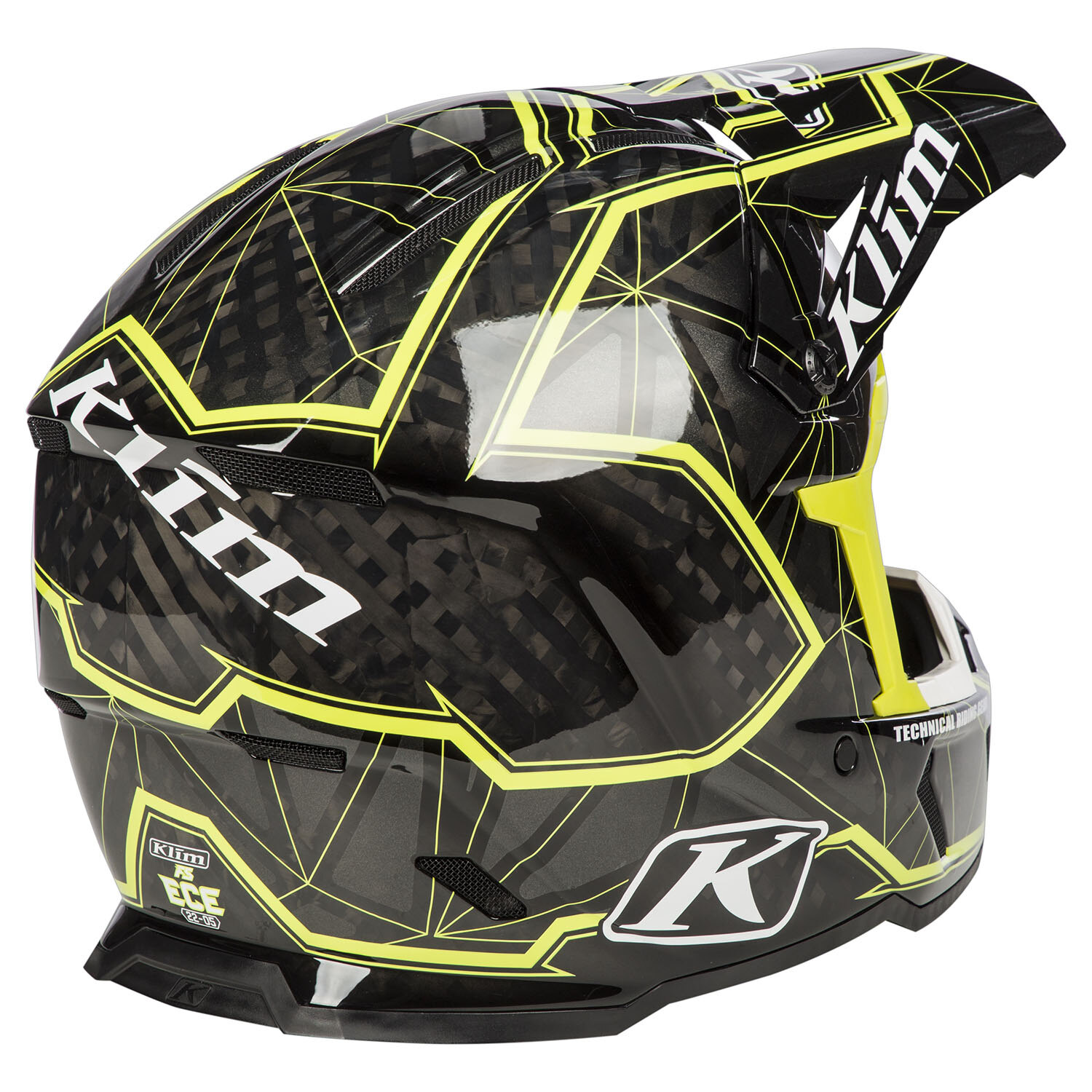 F5 Helmet ECE (Non Current) SM Shred High Risk Red