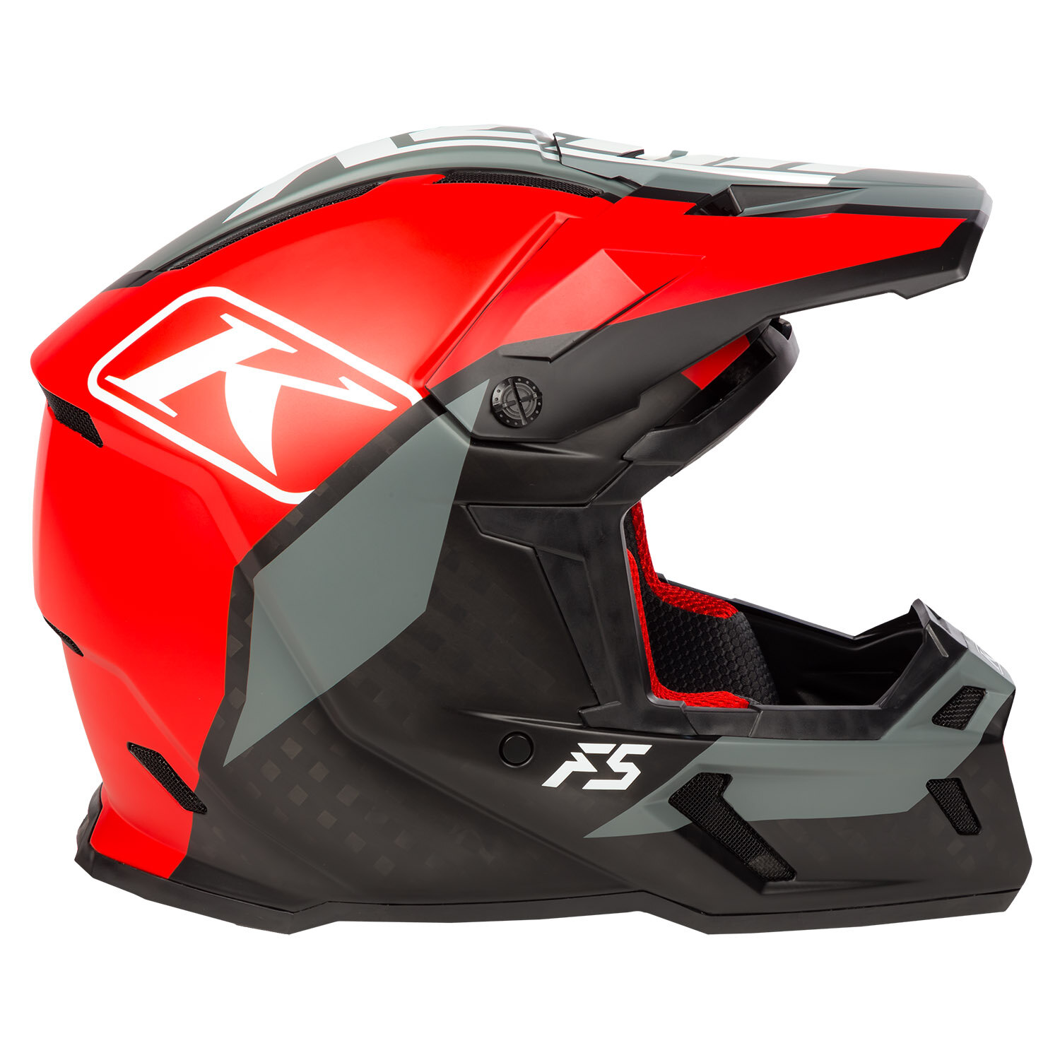 F5 Helmet ECE (Non Current) SM Shred High Risk Red