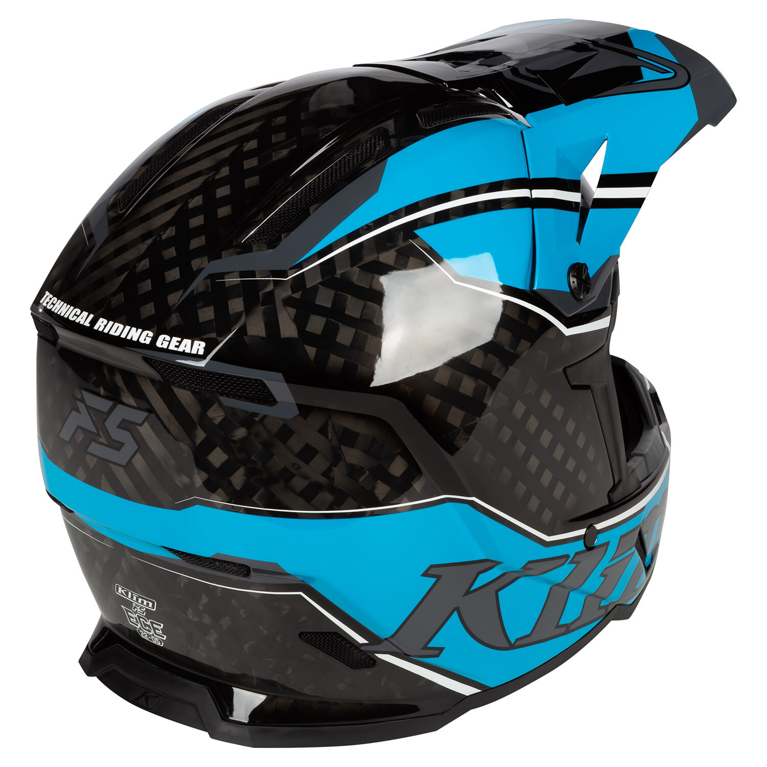 F5 Helmet ECE (Non Current) SM Shred High Risk Red