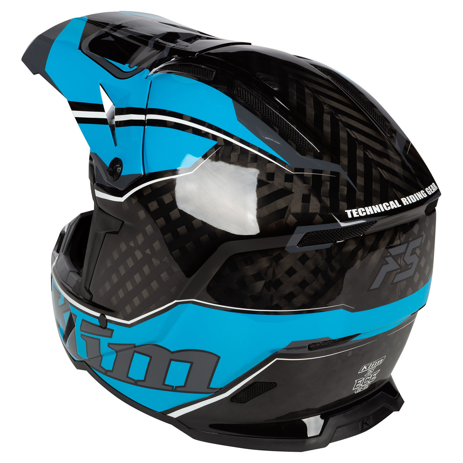 F5 Helmet ECE (Non Current) SM Shred High Risk Red