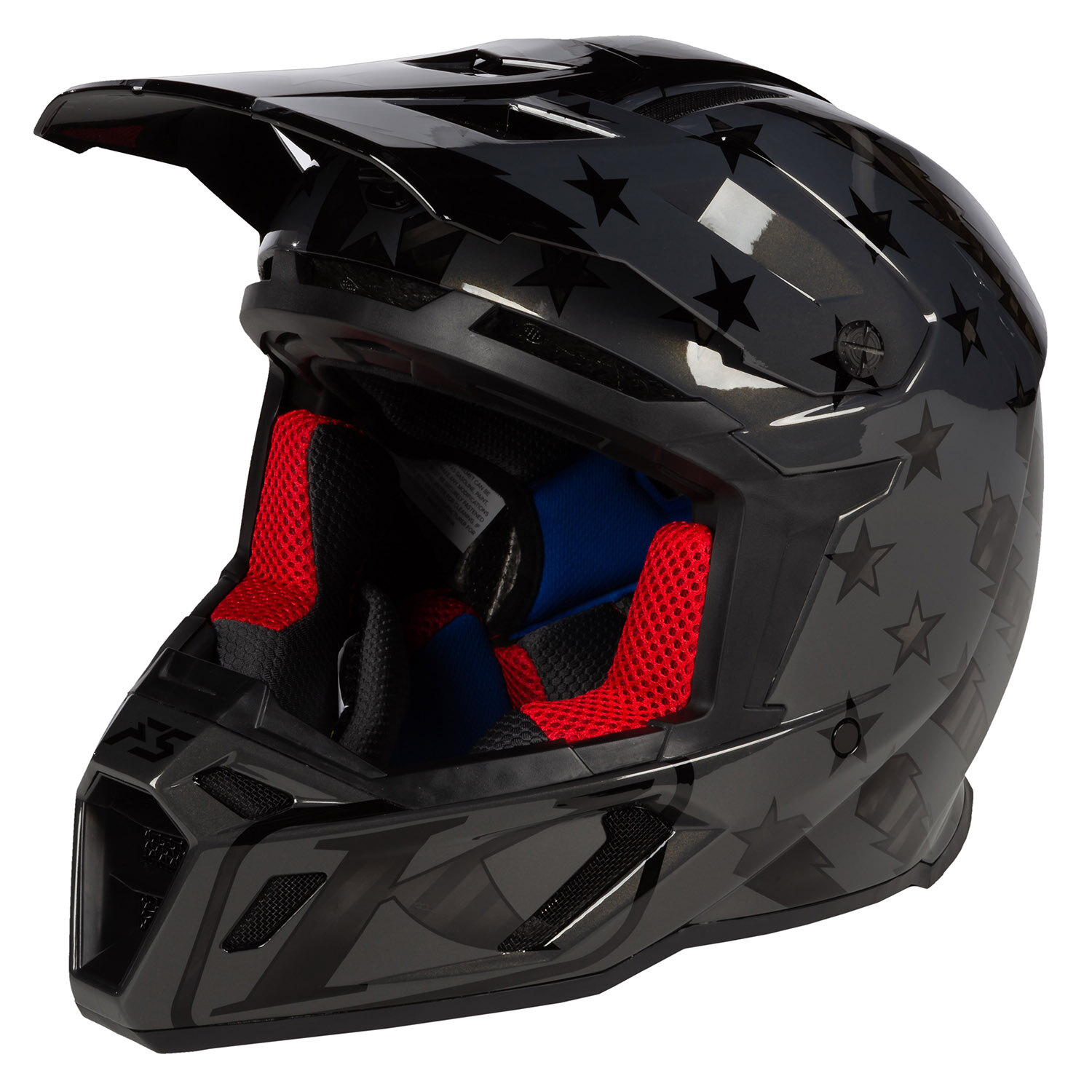 F5 Helmet ECE (Non Current) SM Shred High Risk Red