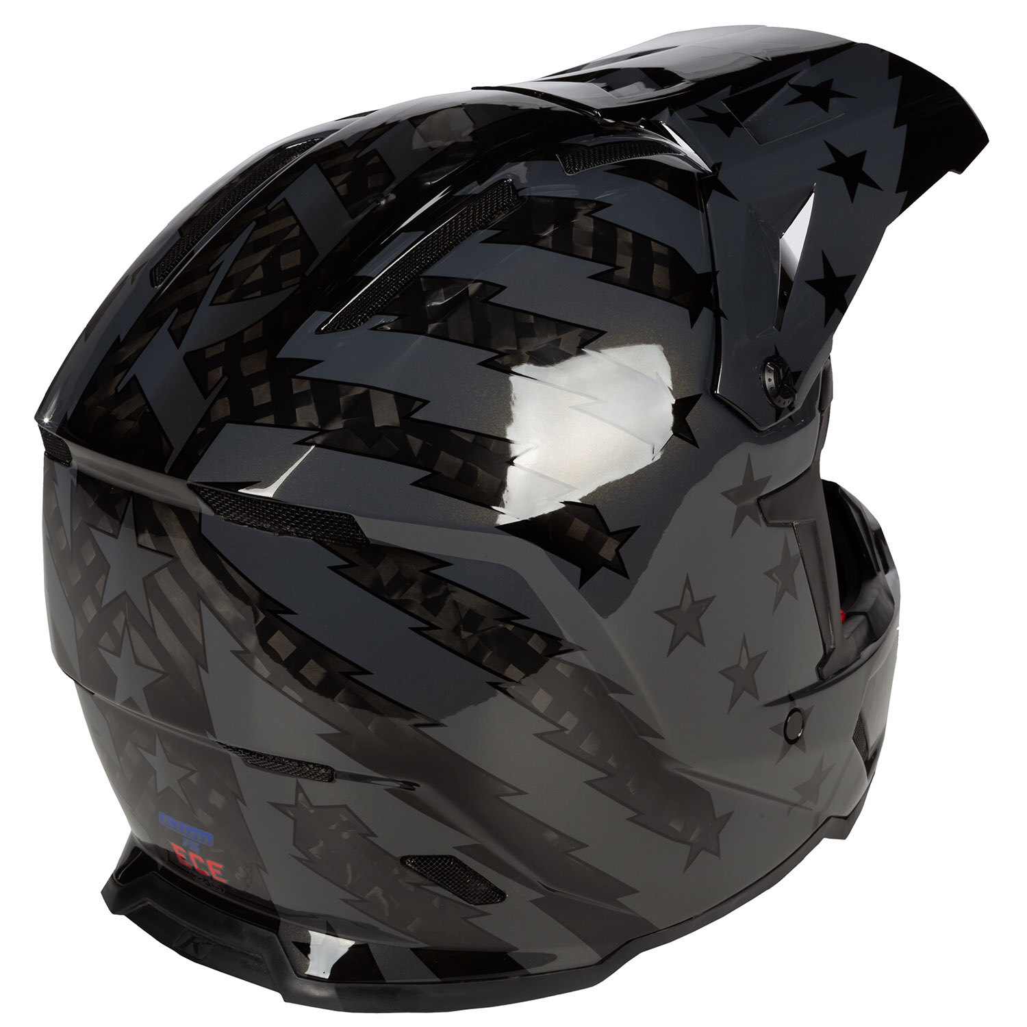 F5 Helmet ECE (Non Current) SM Shred High Risk Red