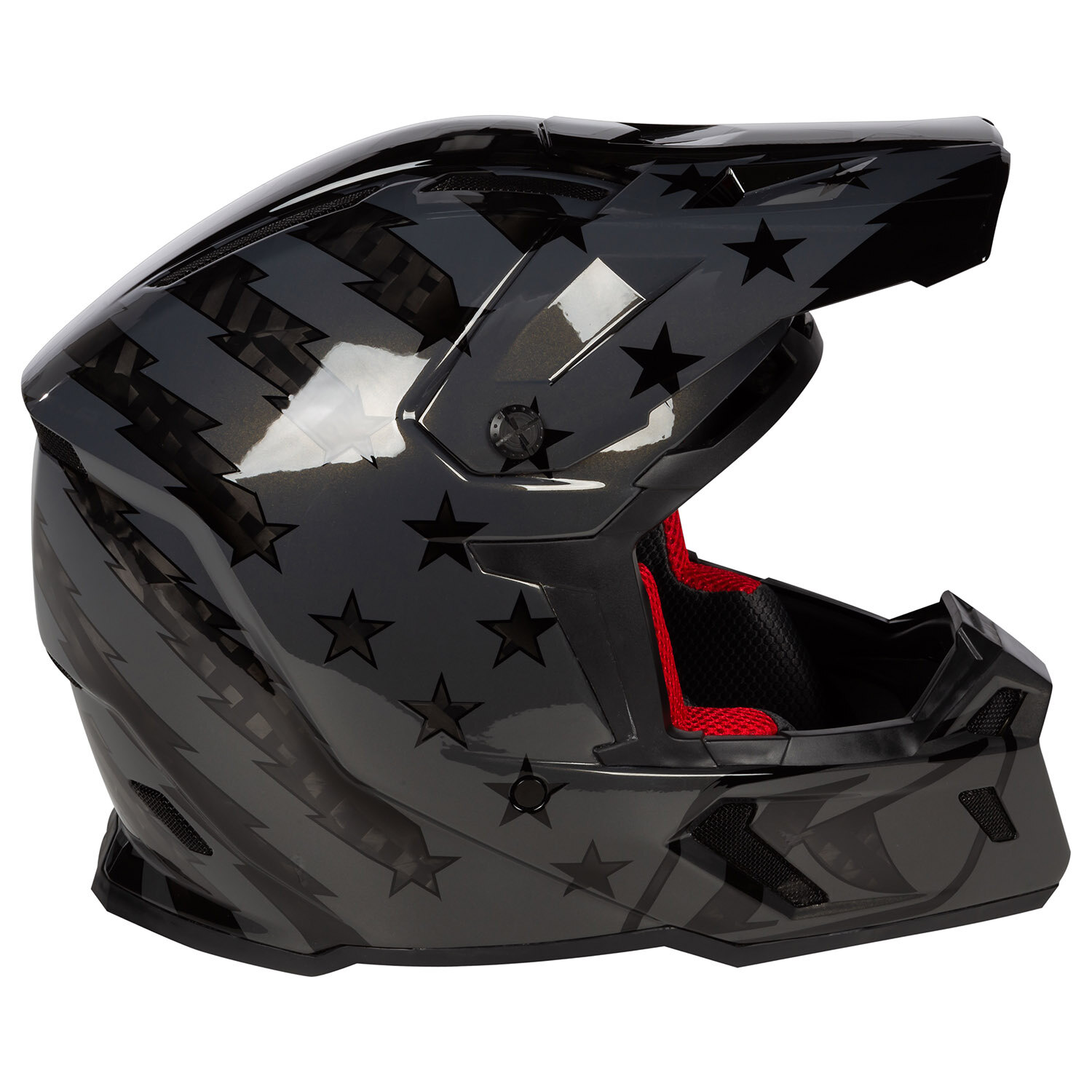 F5 Helmet ECE (Non Current) SM Shred High Risk Red