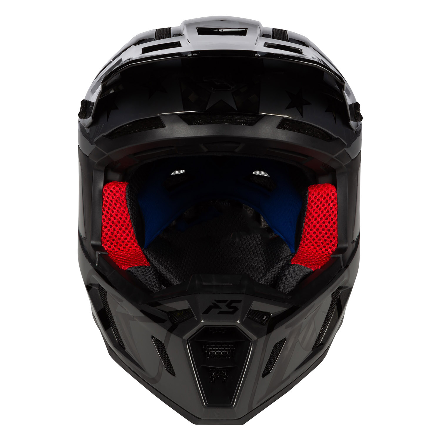 F5 Helmet ECE (Non Current) SM Shred High Risk Red