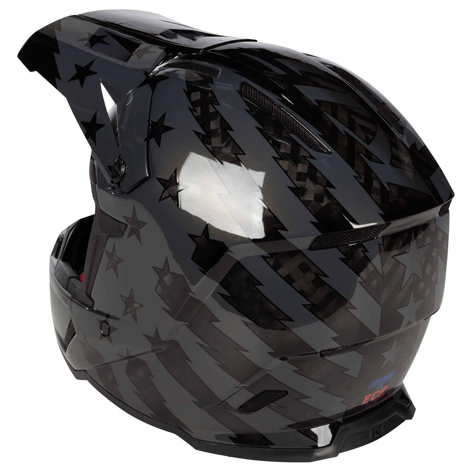 F5 Helmet ECE (Non Current) SM Shred High Risk Red