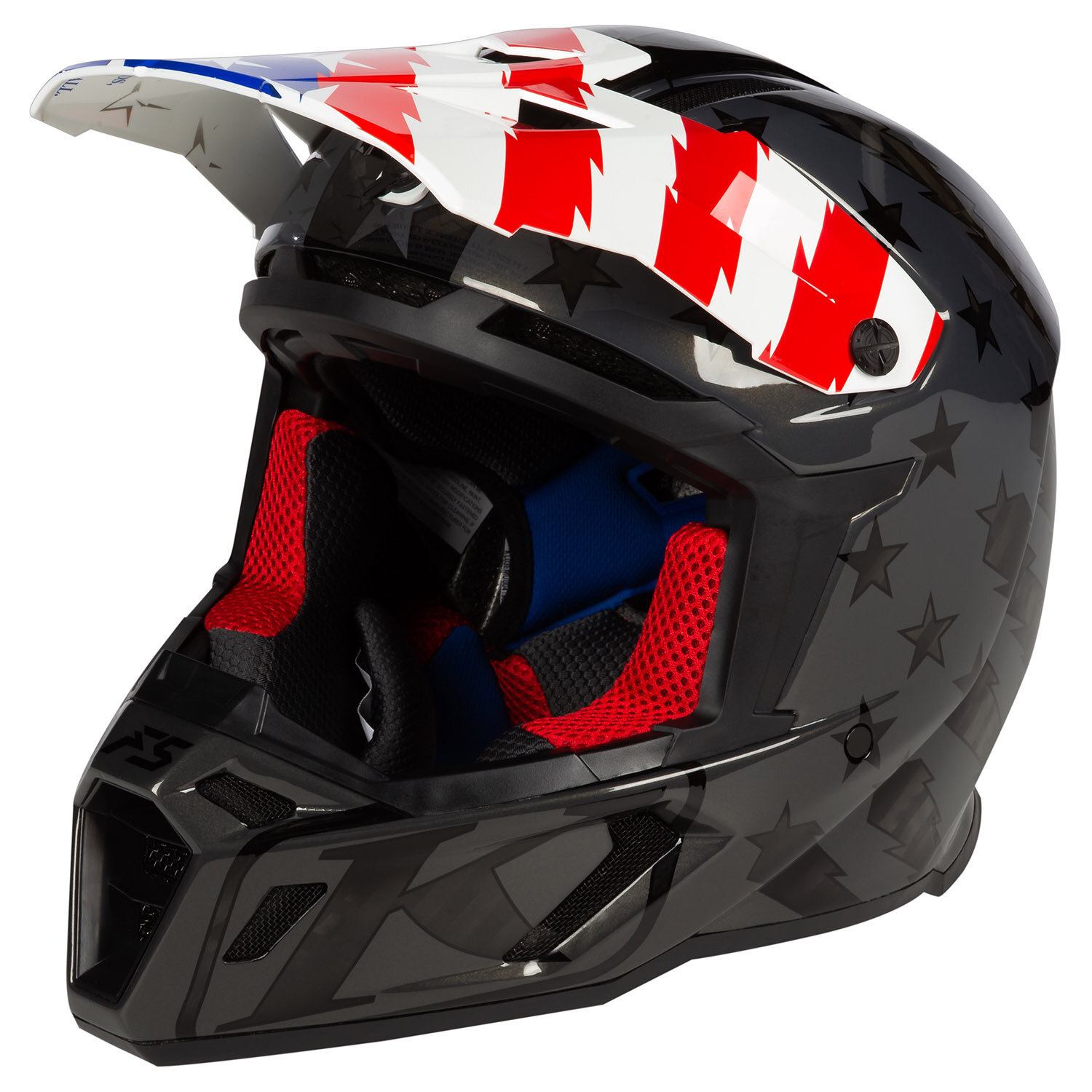 F5 Helmet ECE (Non Current) SM Shred High Risk Red