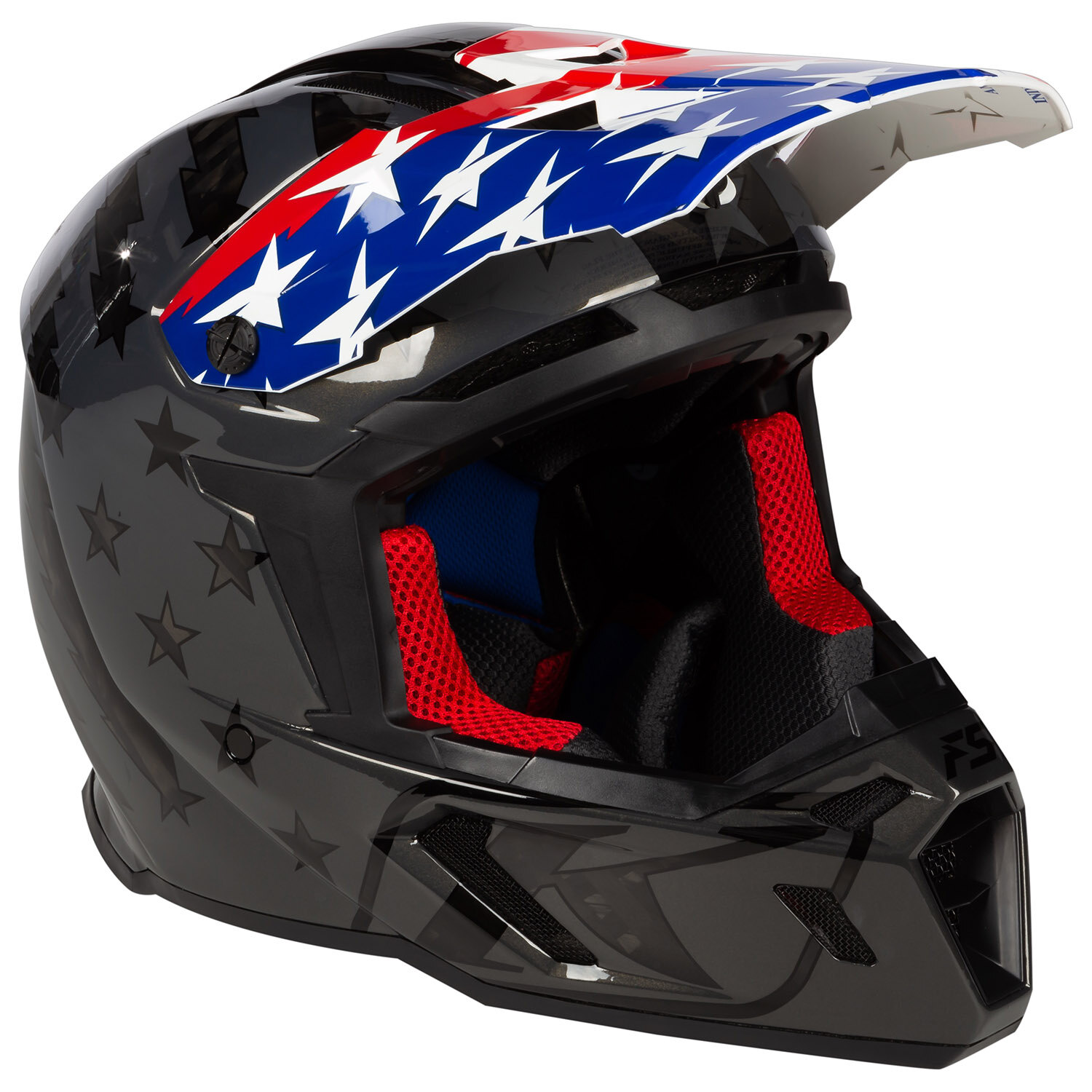 F5 Helmet ECE (Non Current) SM Shred High Risk Red