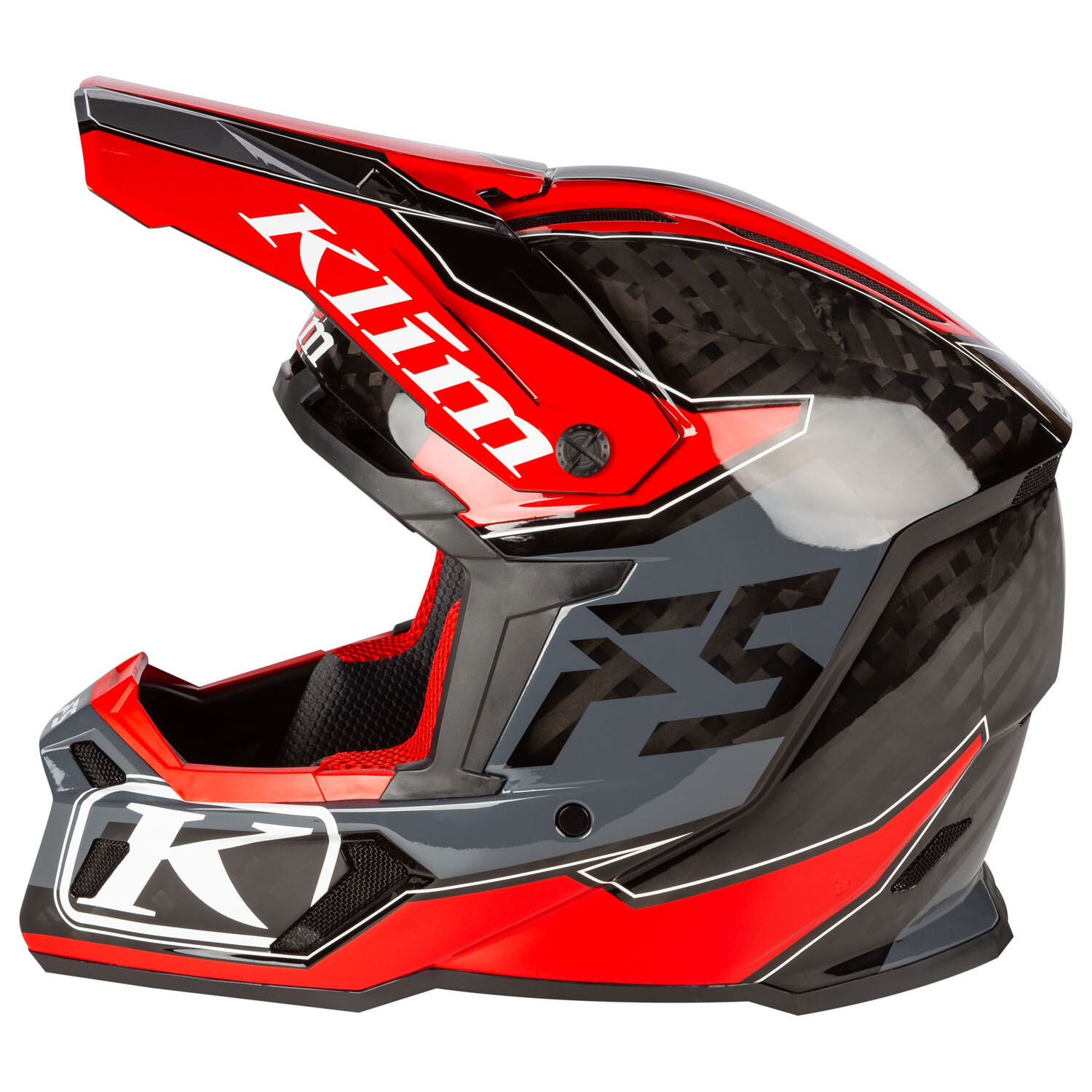 F5 Helmet ECE (Non Current) SM Shred High Risk Red