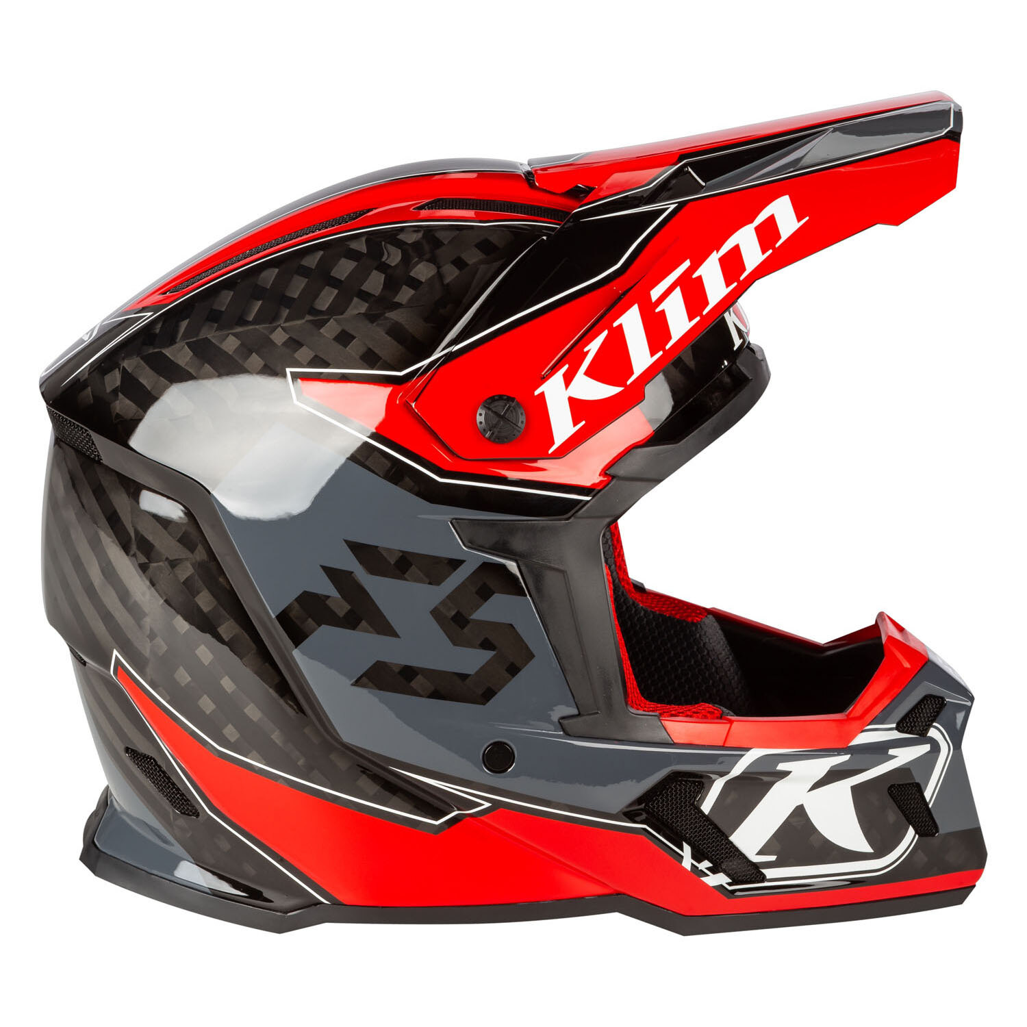 F5 Helmet ECE (Non Current) SM Shred High Risk Red