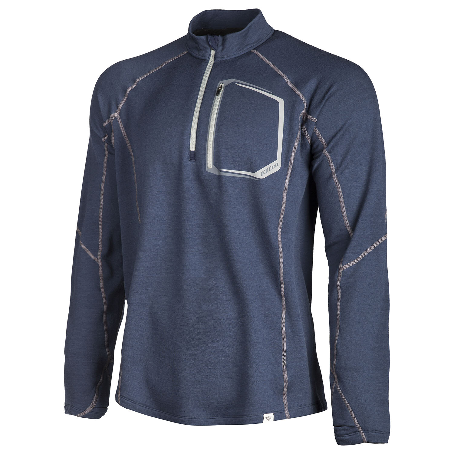 Teton Merino Wool 1/4 Zip (Non Current) SM Blue