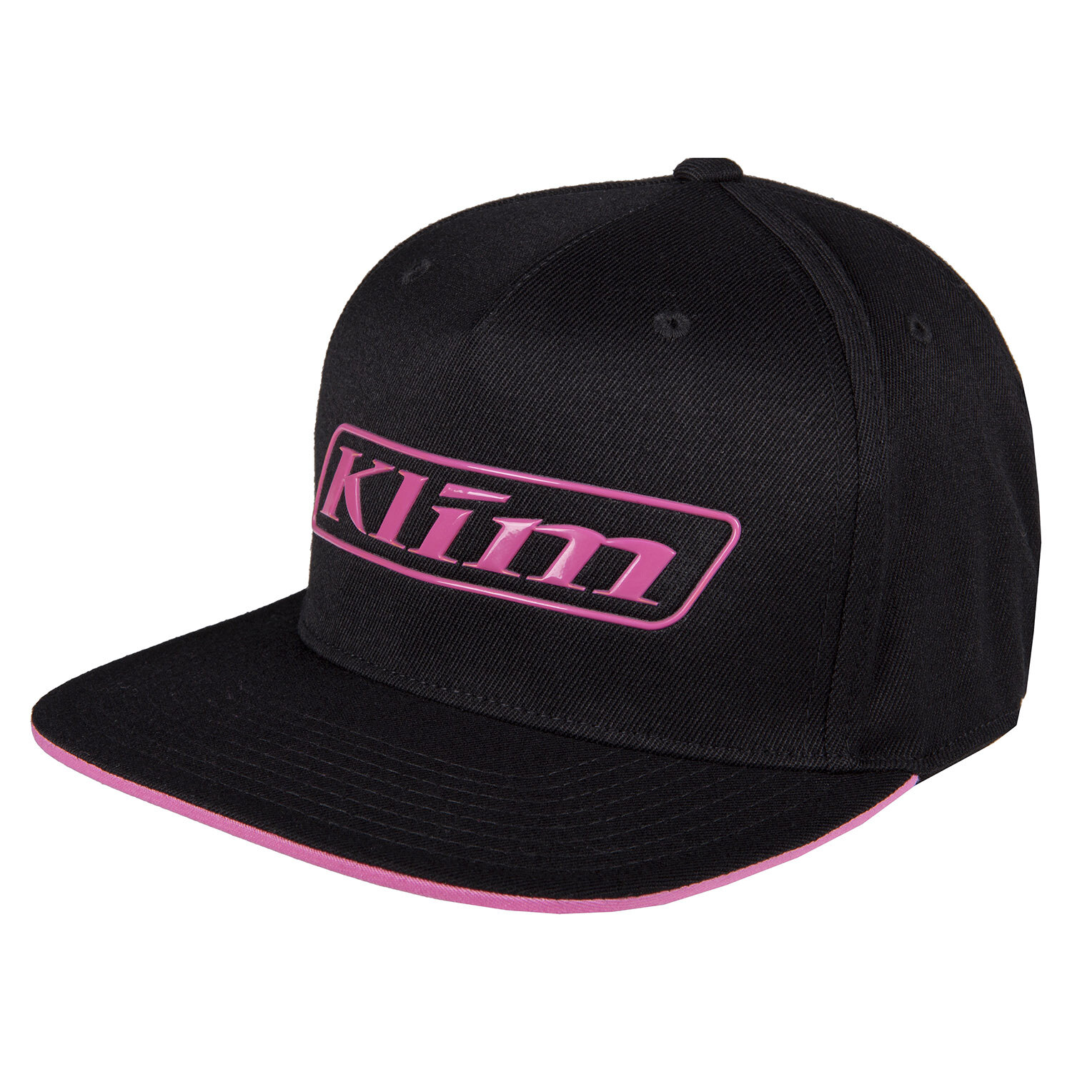 Slider Hat Black Knockout Pink