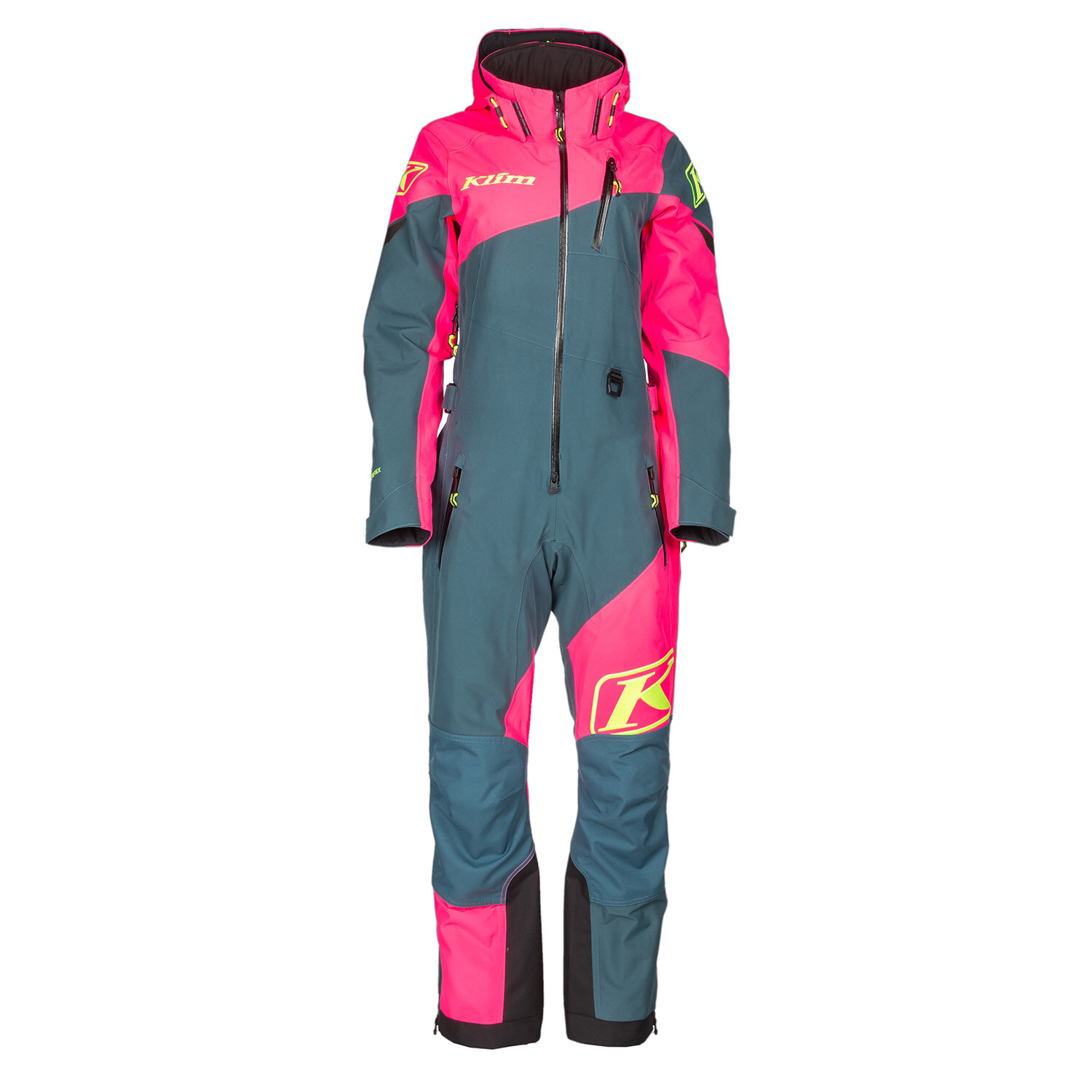 Shredsa One Piece XS Petrol Knockout Pink