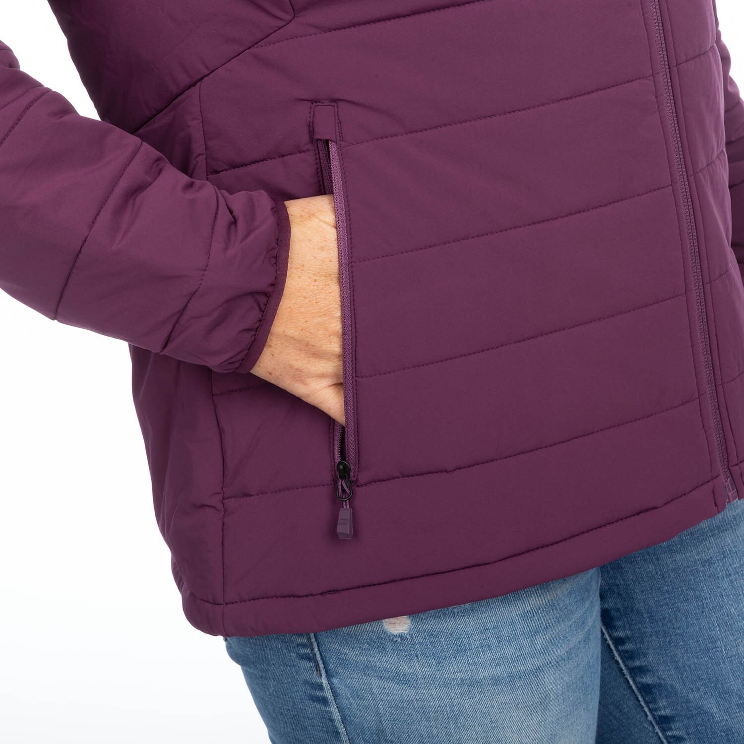 Waverly Stretch Insulated Hooded Jacket