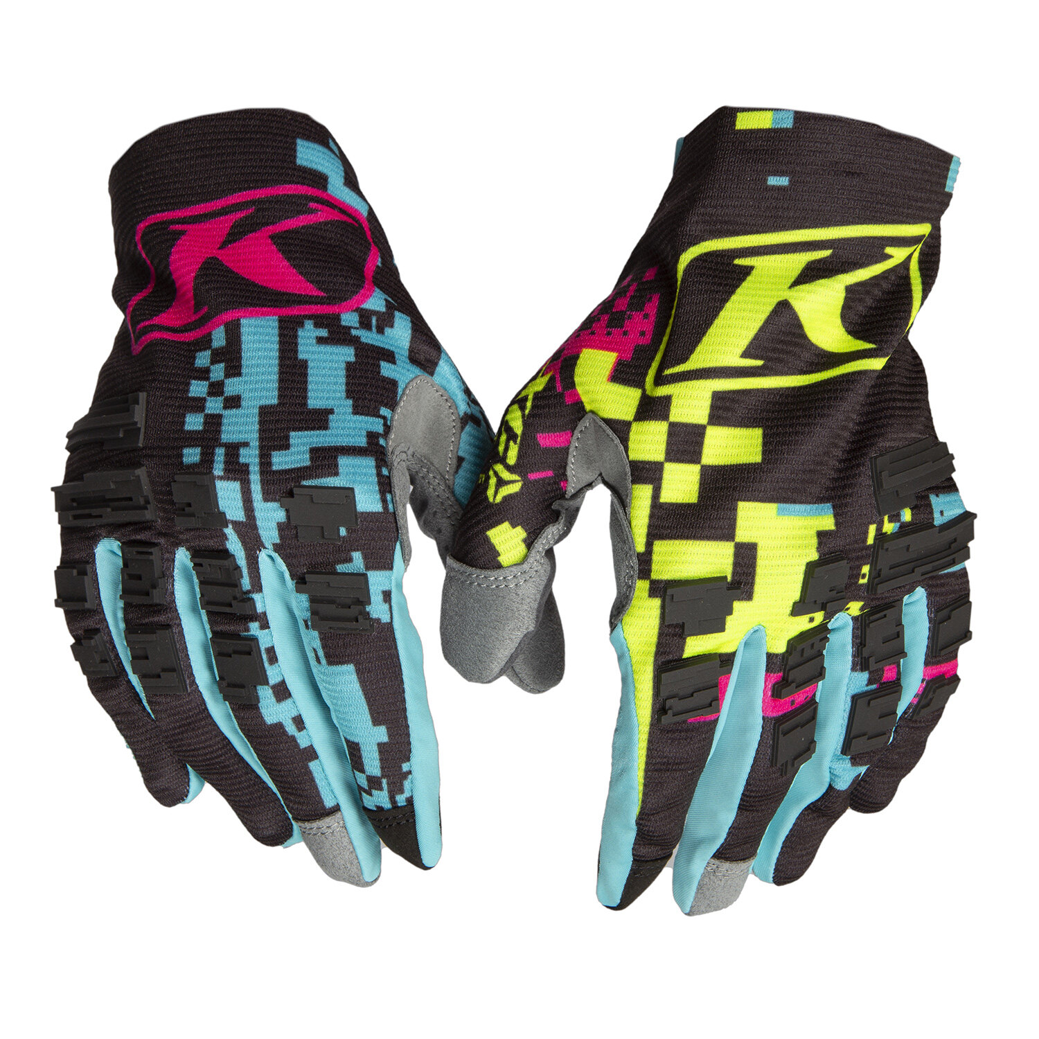 XC Lite Glove SM Digital Chaos Blue