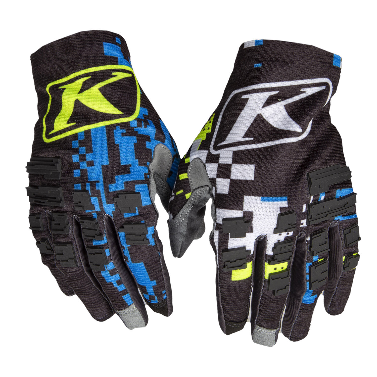 XC Lite Glove SM Digital Chaos Blue